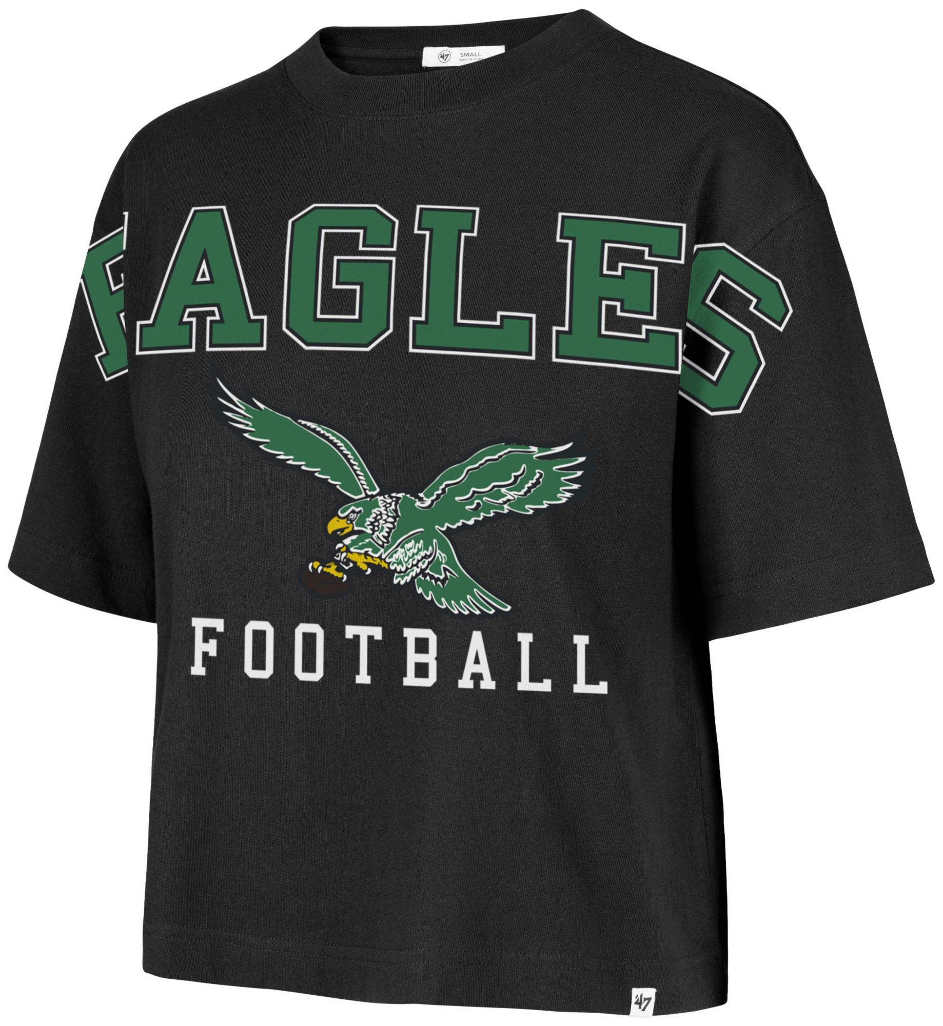 '47 Women's Philadelphia Eagles Black Outreach T-Shirt product image
