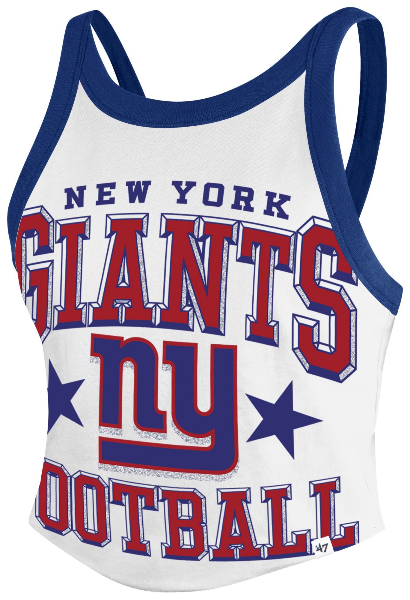 '47 Women's New York Giants White Energy Tank Top product image