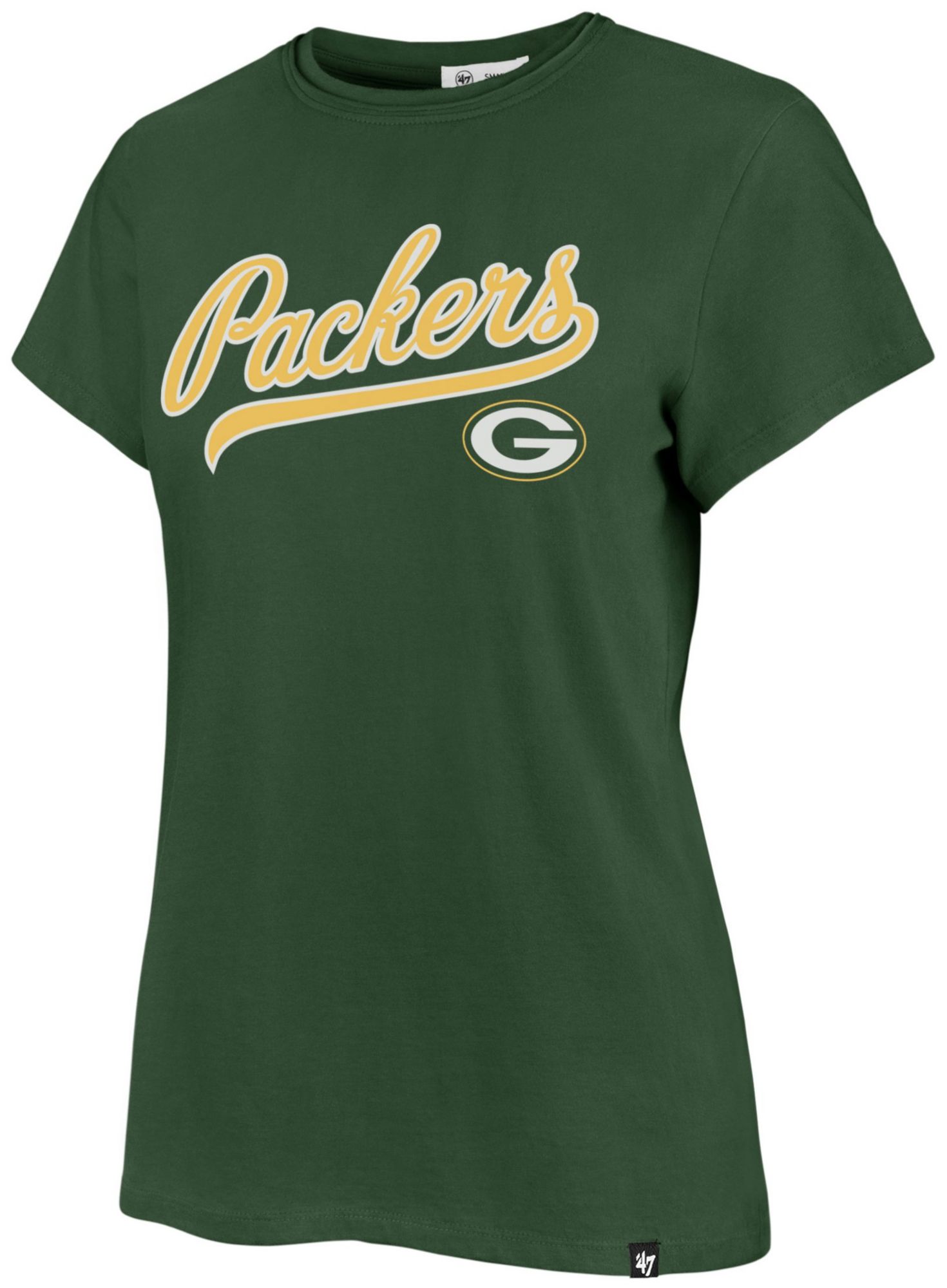 '47 Women's Green Bay Packers Green Tailsweep Frankie T-Shirt product image