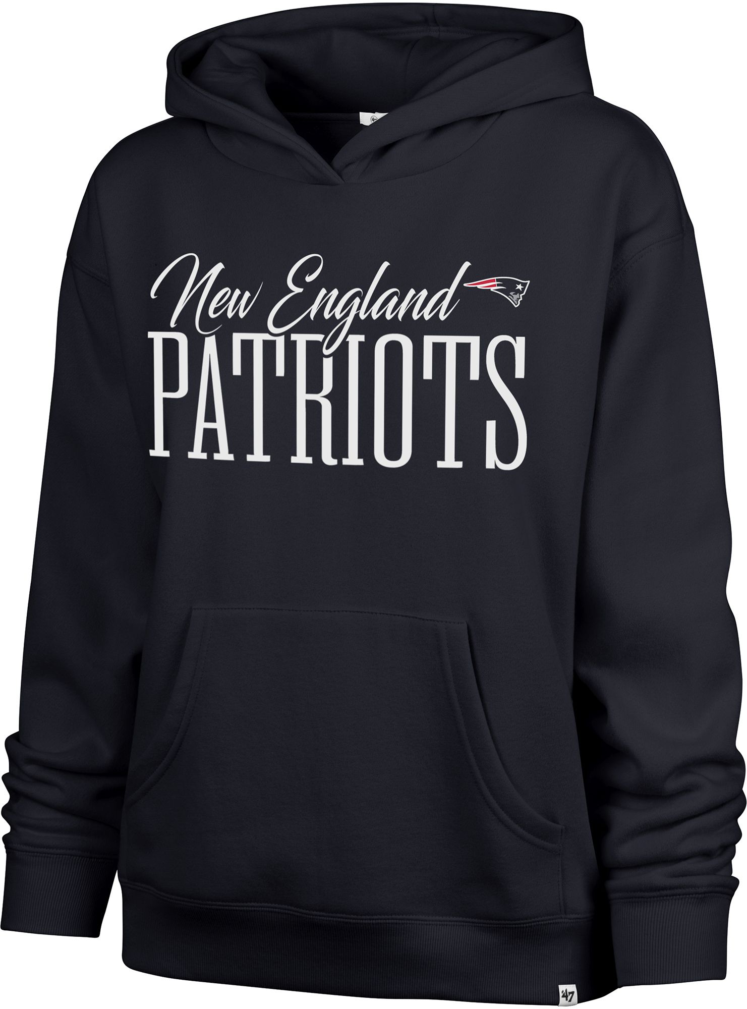 '47 Women's New England Patriots Navy Naomi Hoodie product image