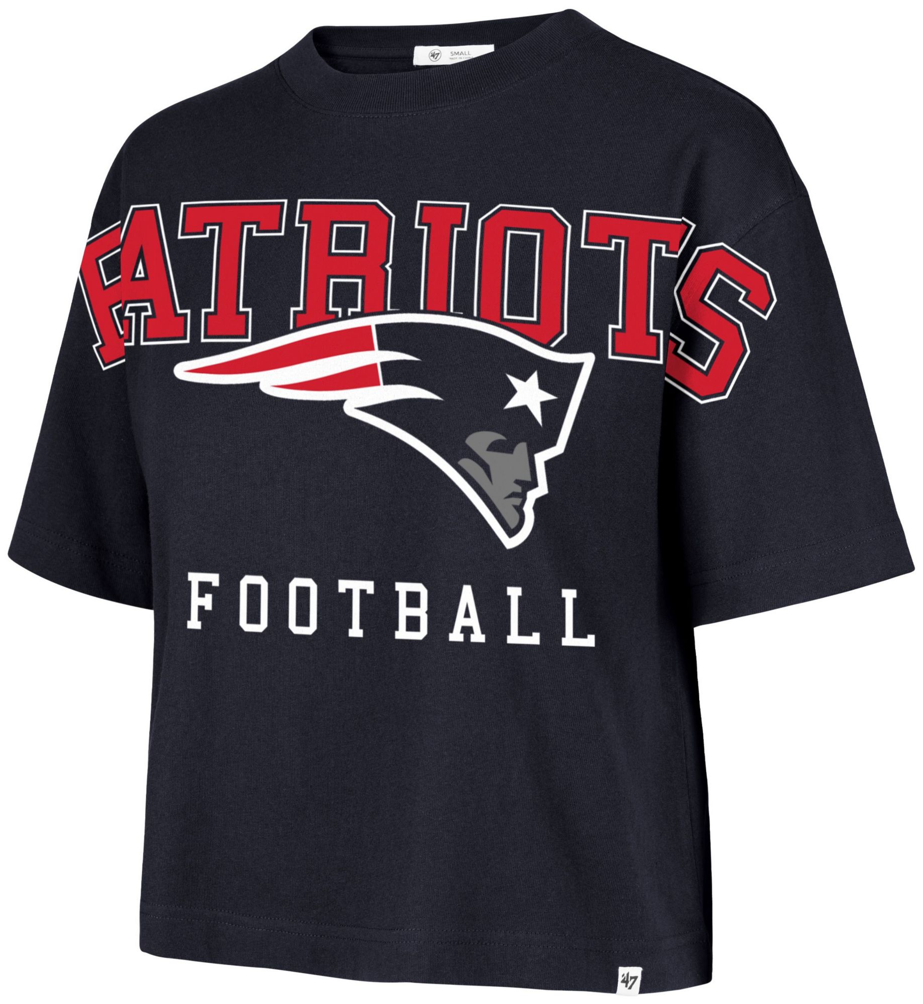 '47 Women's New England Patriots Navy Outreach T-Shirt product image