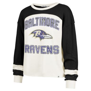 sorry, '47 Women's Baltimore Ravens Beige Curve Toni Long Sleeve T-Shirt is currently out of stock