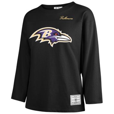 sorry, '47 Women's Baltimore Ravens Black Timeless 3/4 Sleeve Shirt is currently out of stock