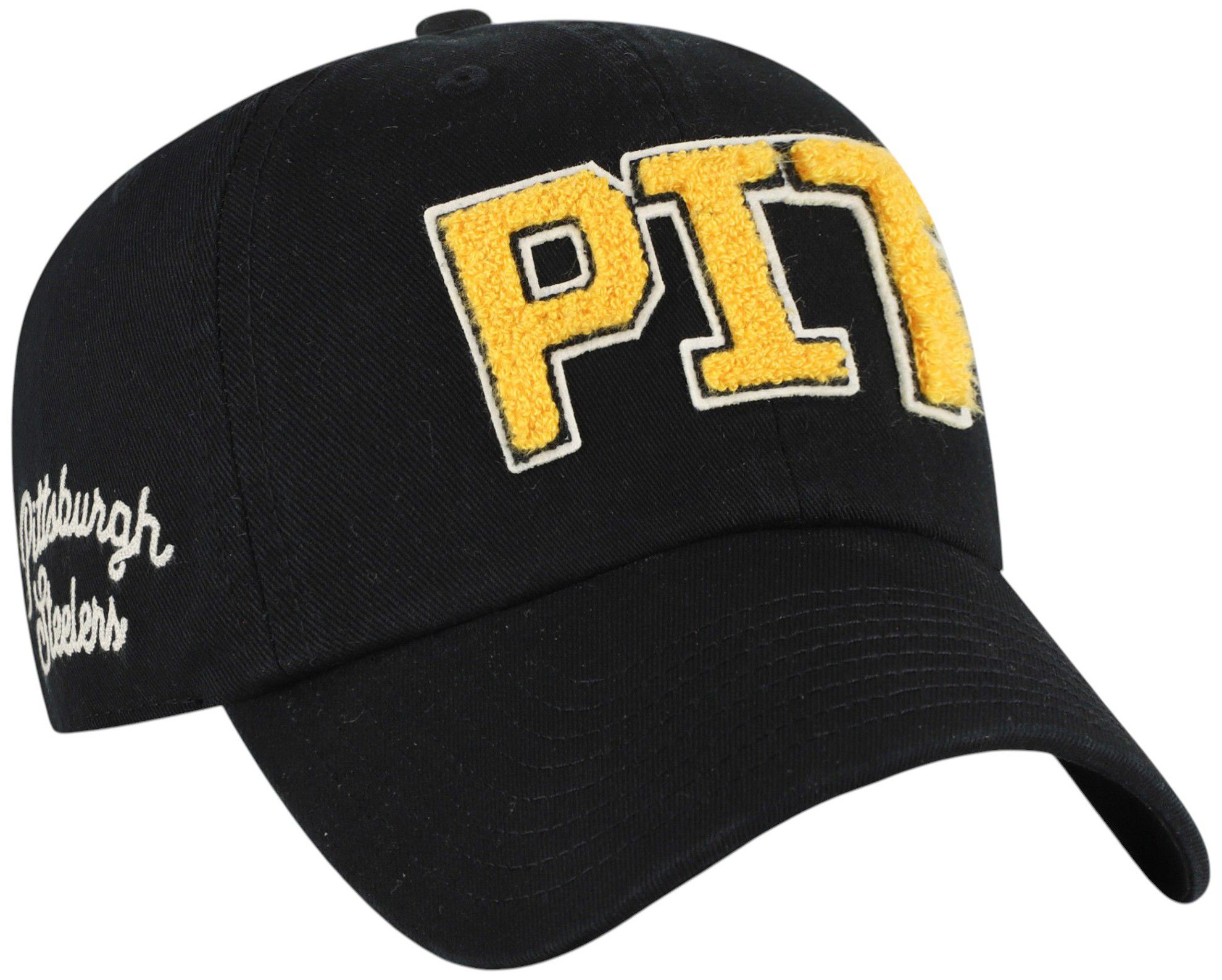 '47 Women's Pittsburgh Steelers Black Zoey Clean Up Adjustable Hat product image