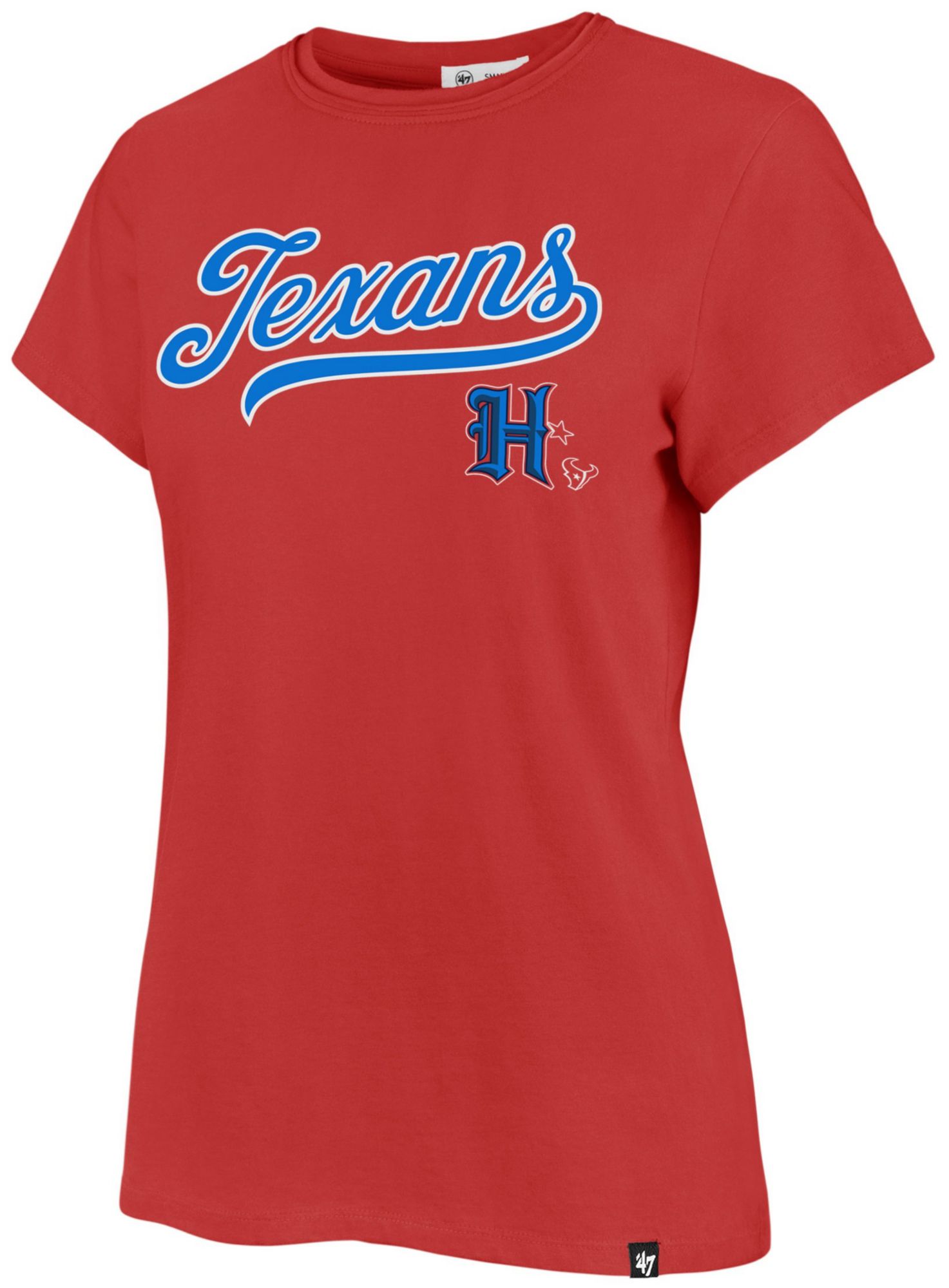 '47 Women's Houston Texans Red Tailsweep Frankie T-Shirt product image