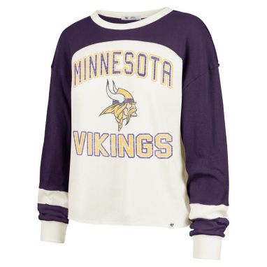 sorry, '47 Women's Minnesota Vikings Beige Curve Toni Long Sleeve T-Shirt is currently out of stock