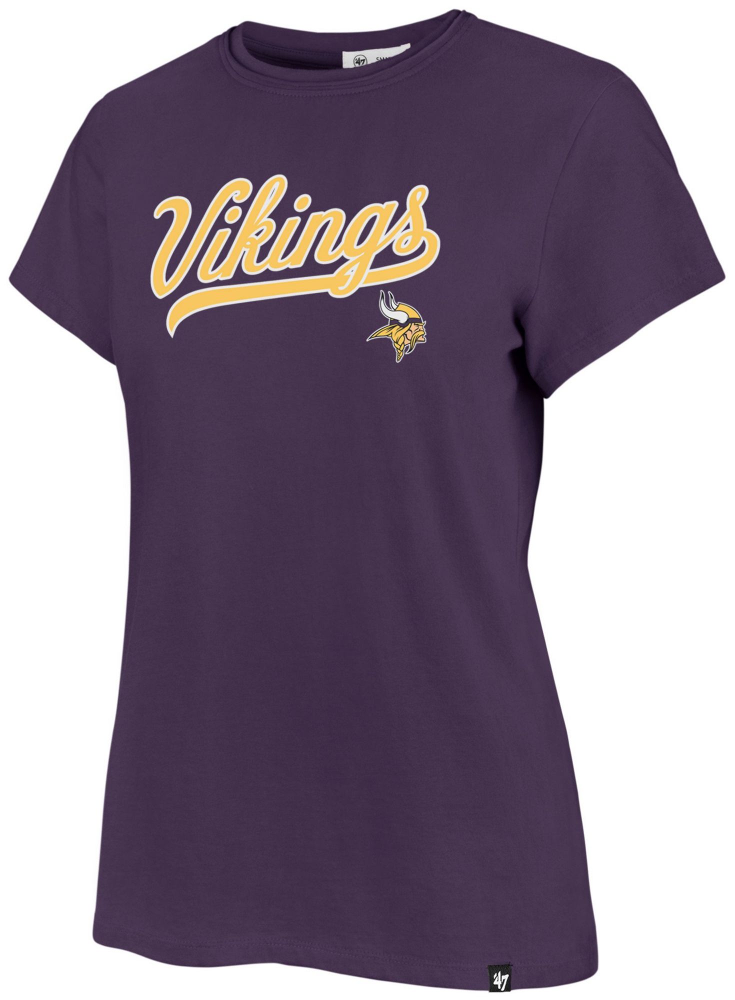 '47 Women's Minnesota Vikings Purple Tailsweep Frankie T-Shirt product image
