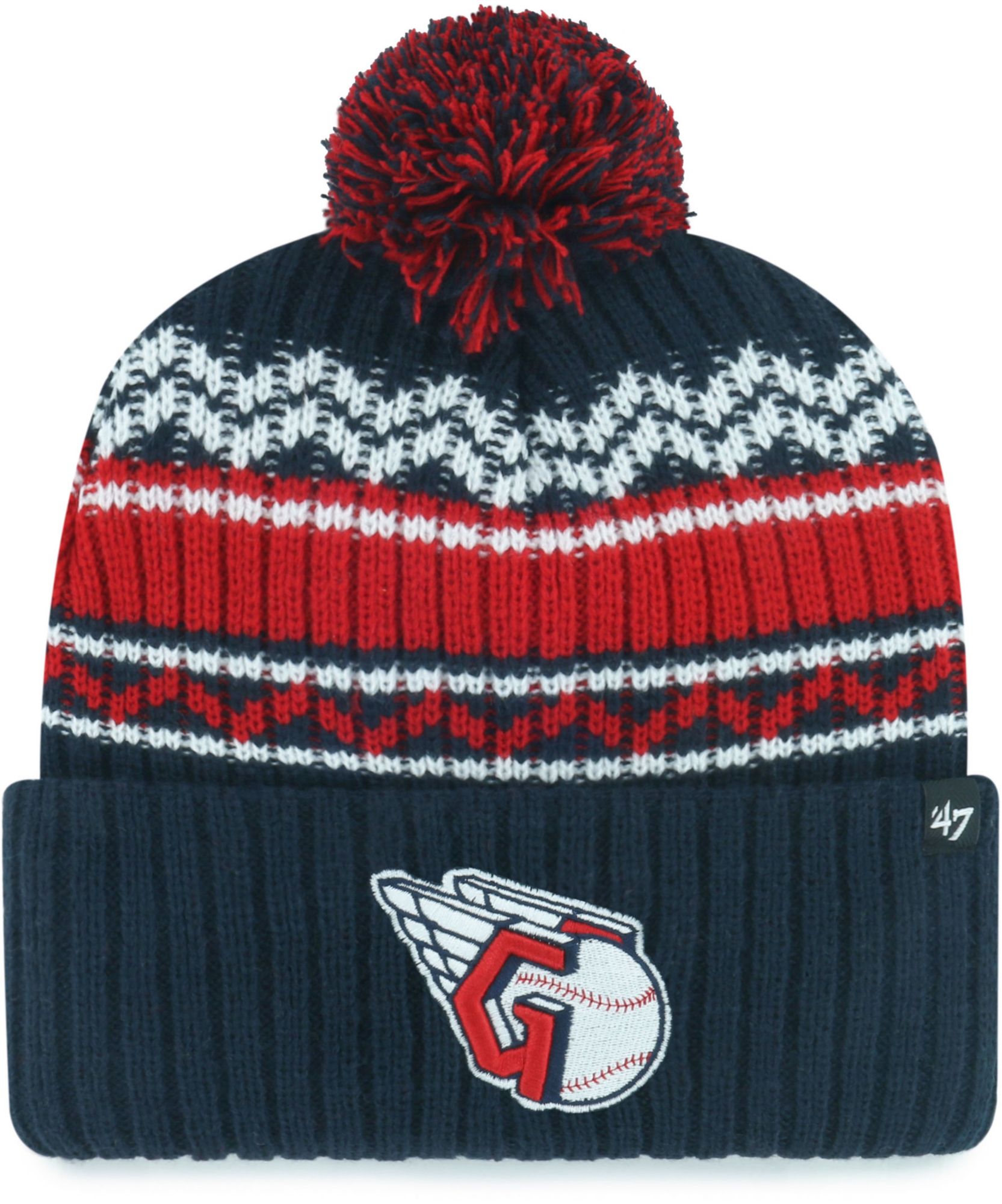 '47 Youth Cleveland Guardians Navy Polar Vortex Knit Beanie product image