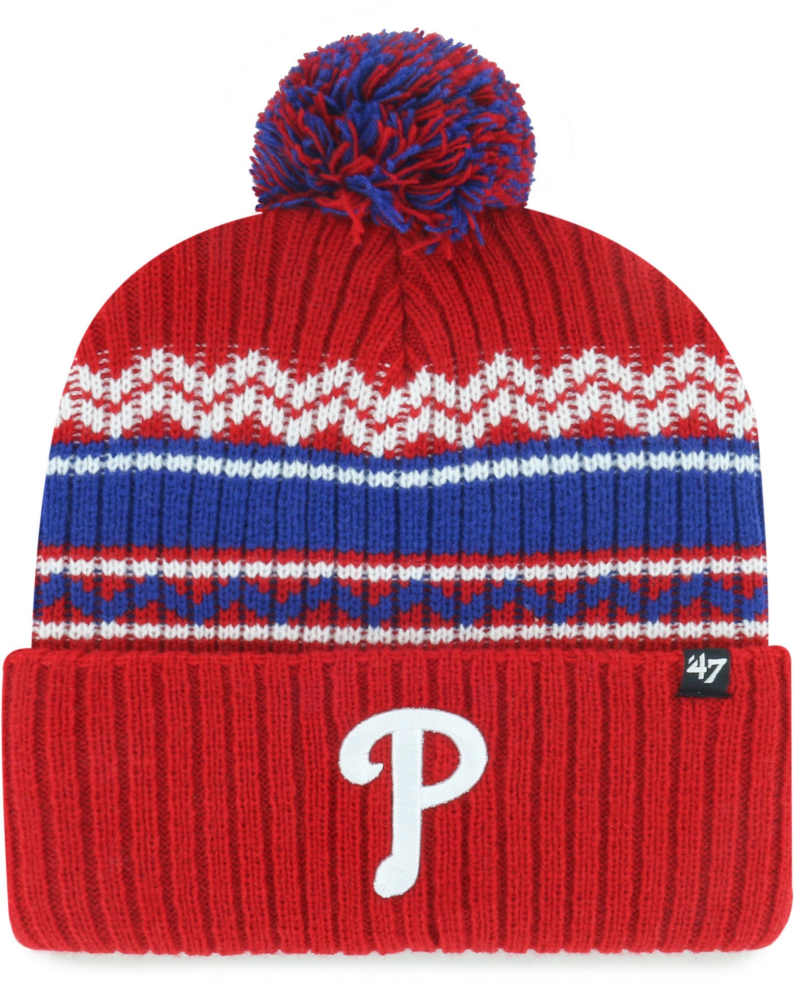 '47 Youth Philadelphia Phillies Red Polar Vortex Knit Beanie product image