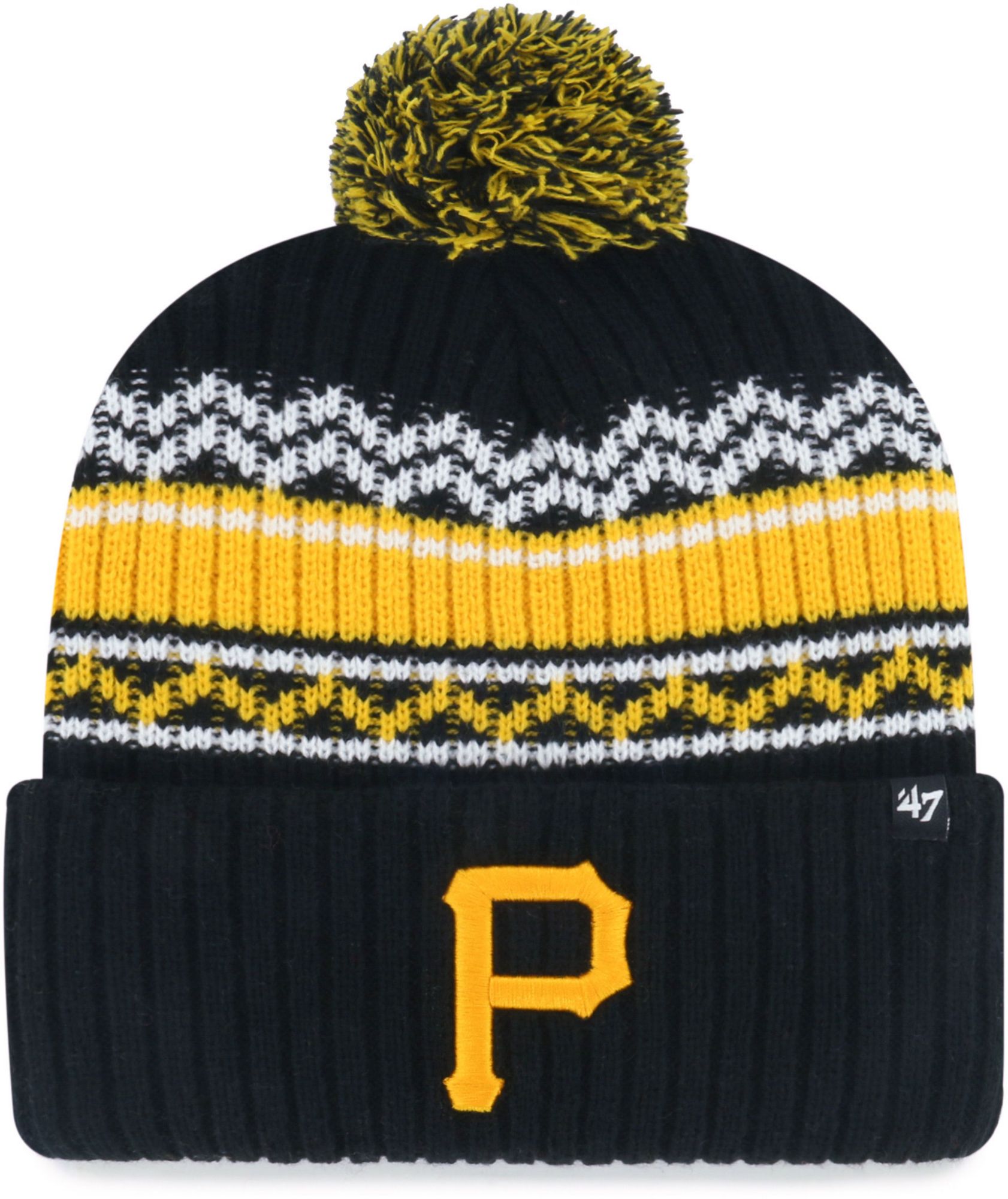 '47 Youth Pittsburgh Pirates Black Polar Vortex Knit Beanie product image