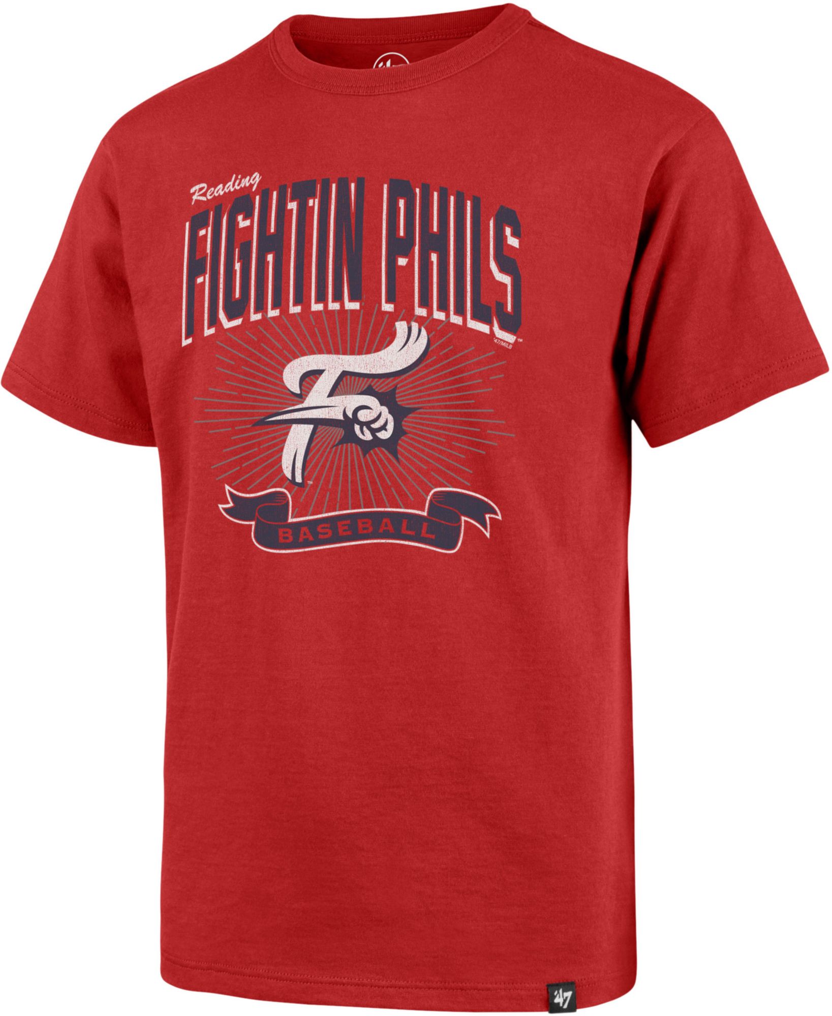 '47 Youth Reading Fightin Phils Red Franklin Prime Play T-Shirt product image