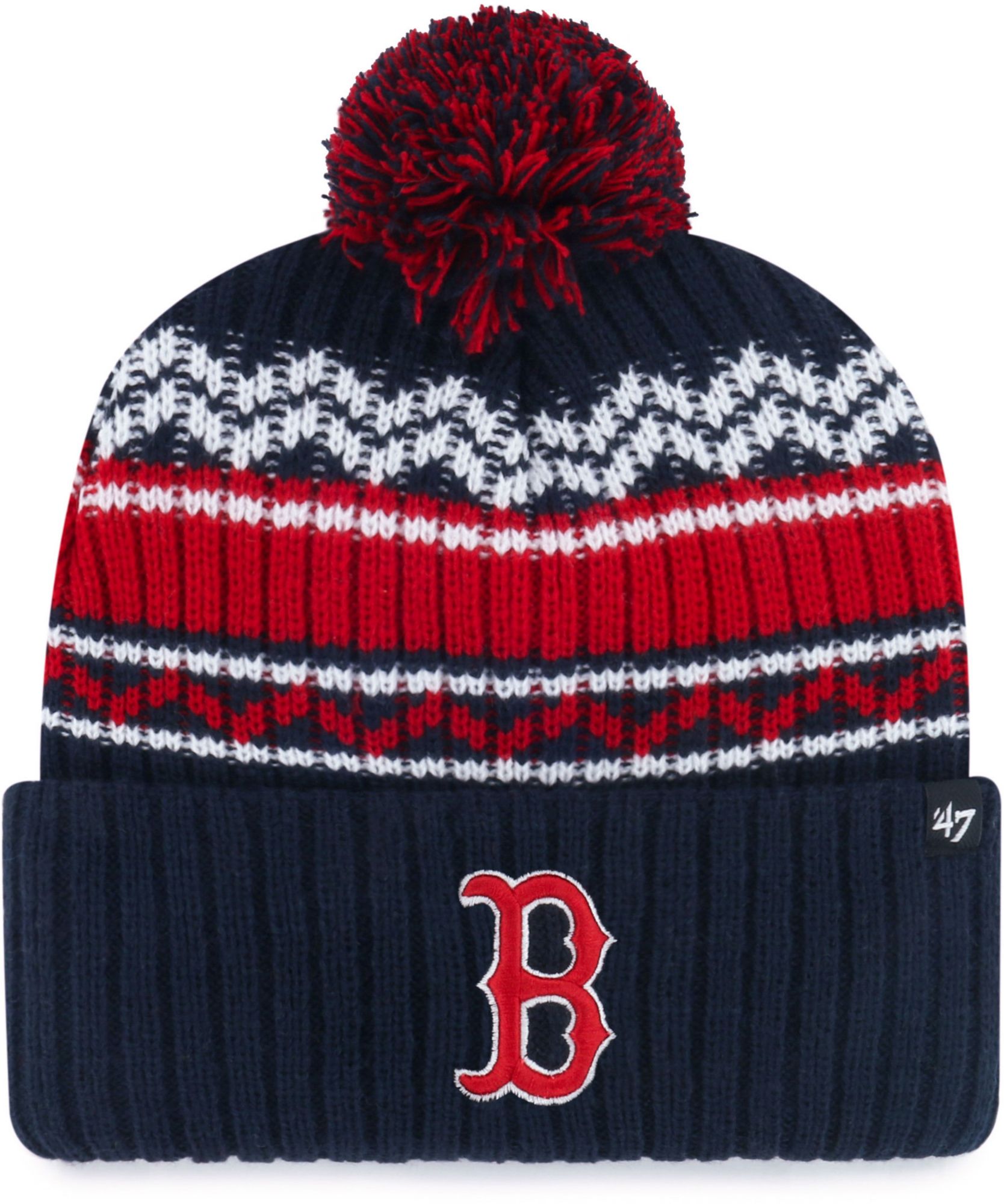 '47 Youth Boston Red Sox Navy Polar Vortex Knit Beanie product image