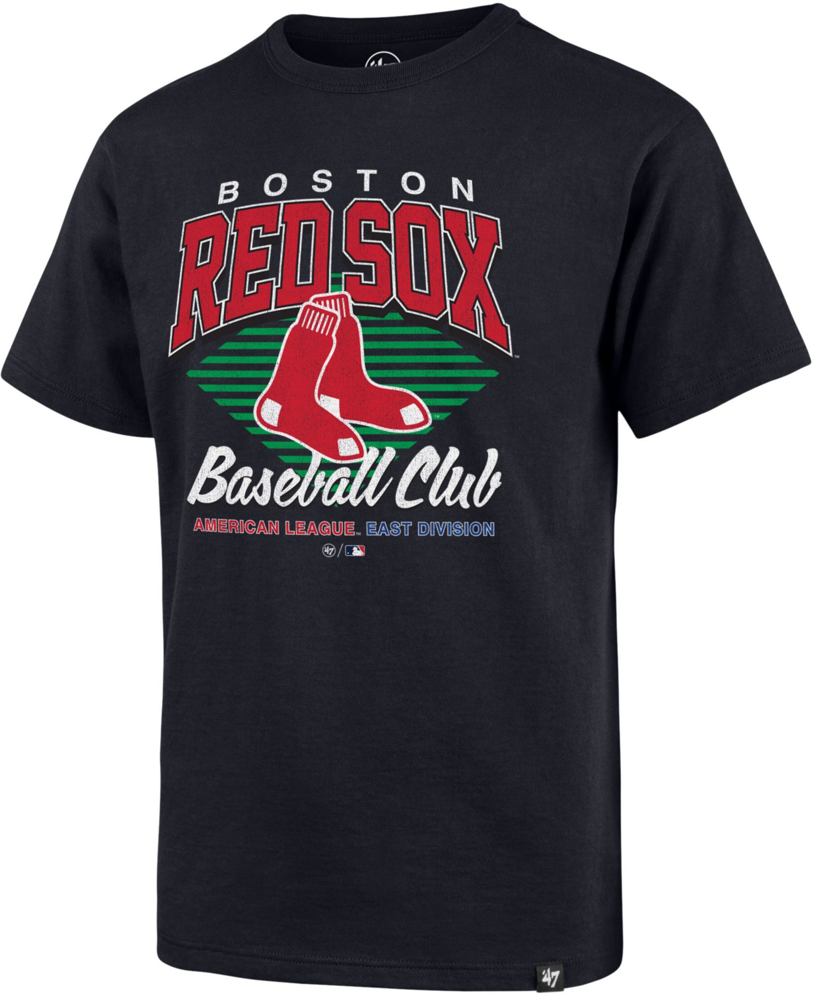 '47 Youth Boston Red Sox Blue Extended Play Franklin T-Shirt product image
