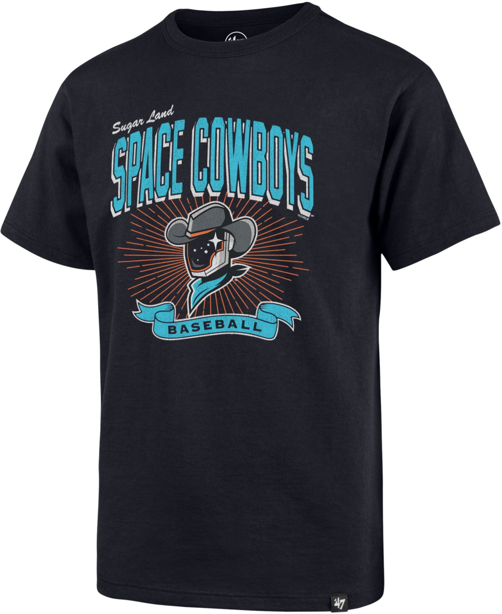 '47 Youth Sugar Land Space Cowboys Navy Franklin Prime Play T-Shirt product image