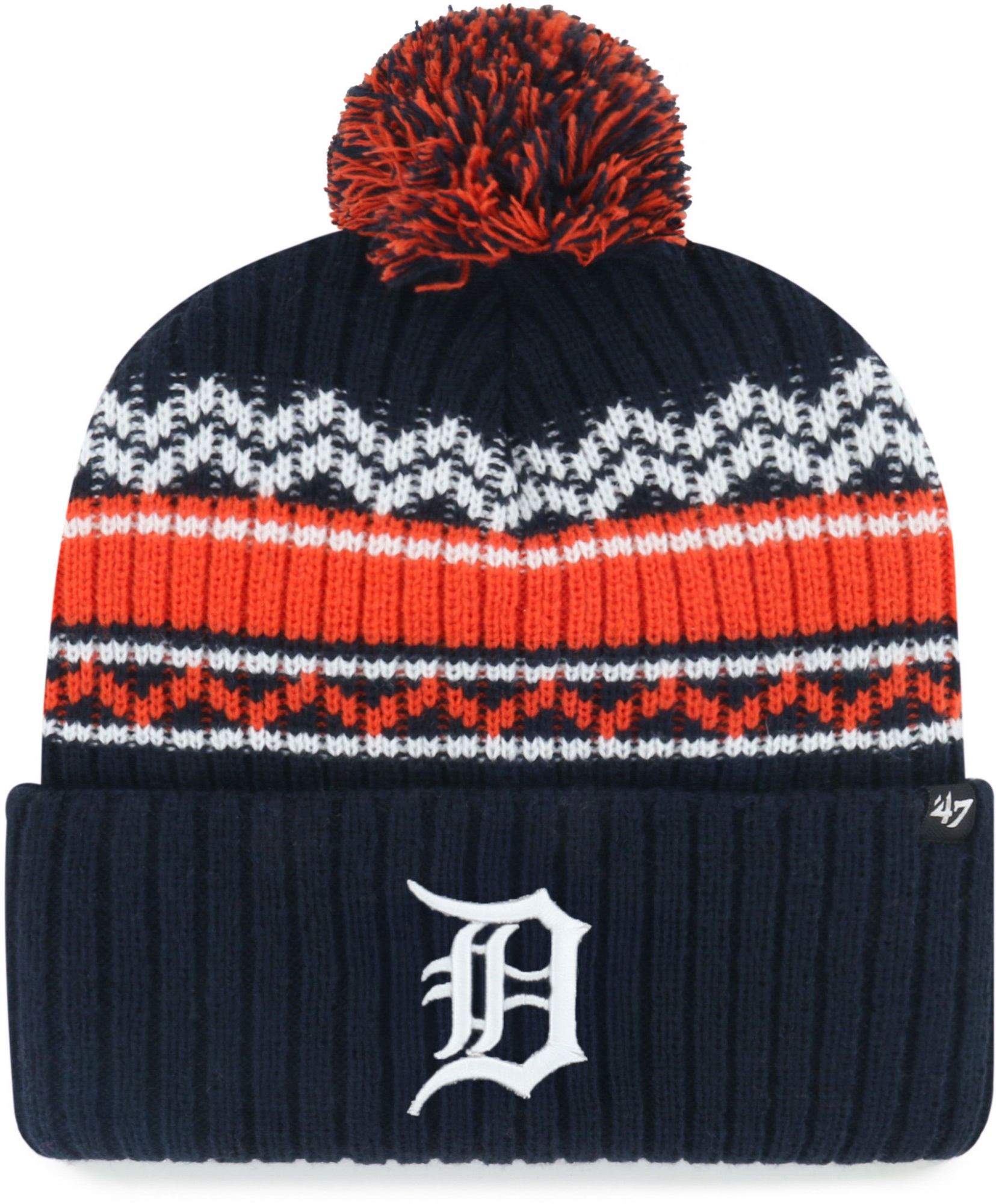 '47 Youth Detroit Tigers Navy Polar Vortex Knit Beanie product image