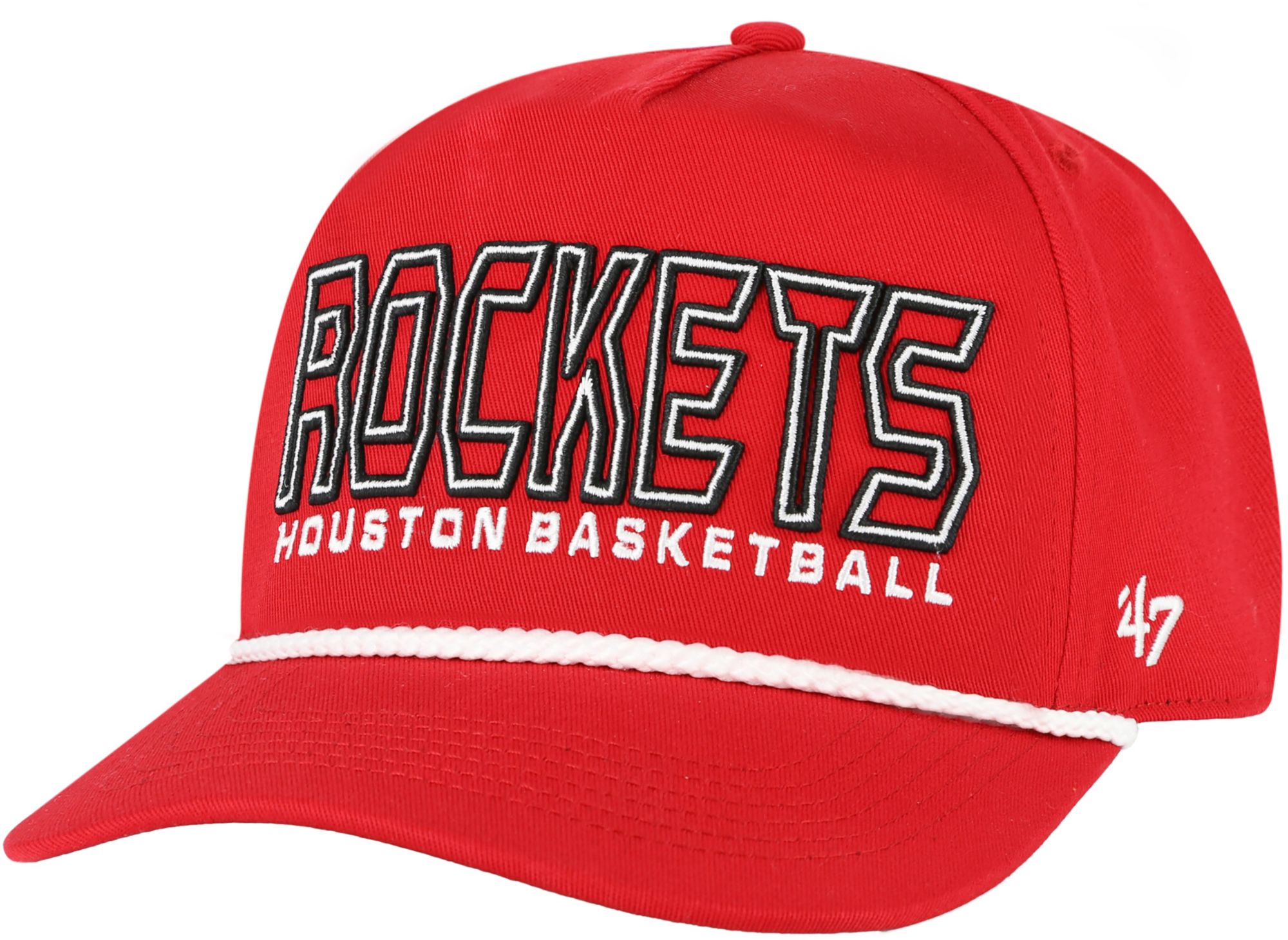 '47 Youth Houston Rockets Red Byline Hitch Adjustable Hat product image