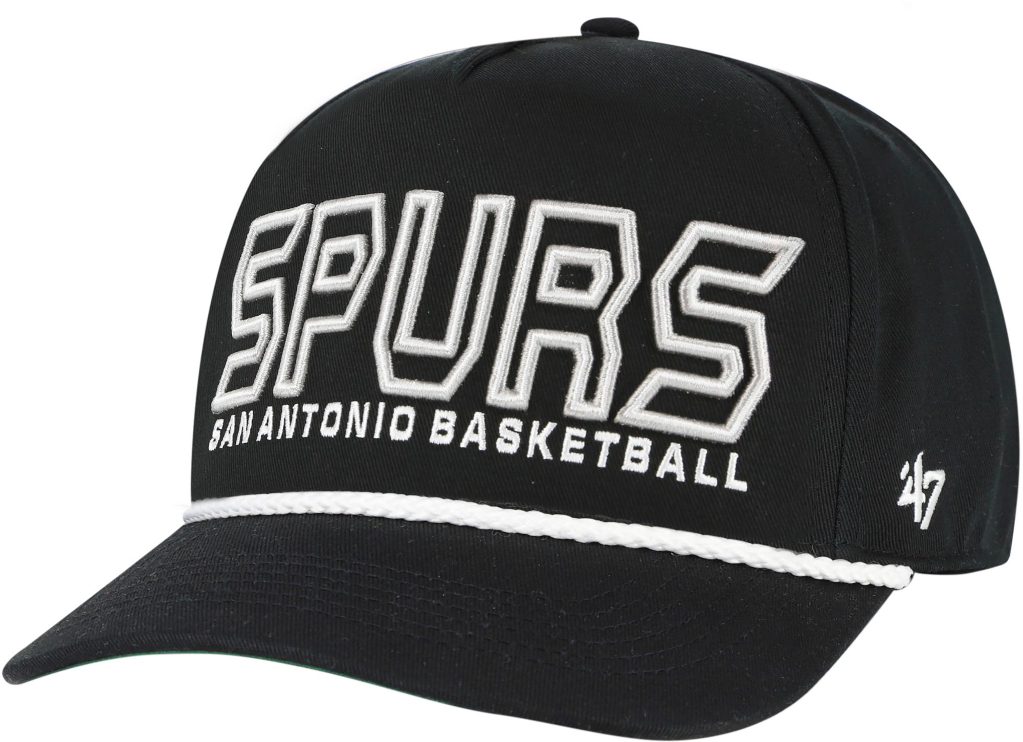 '47 Youth San Antonio Spurs Black Byline Hitch Adjustable Hat product image