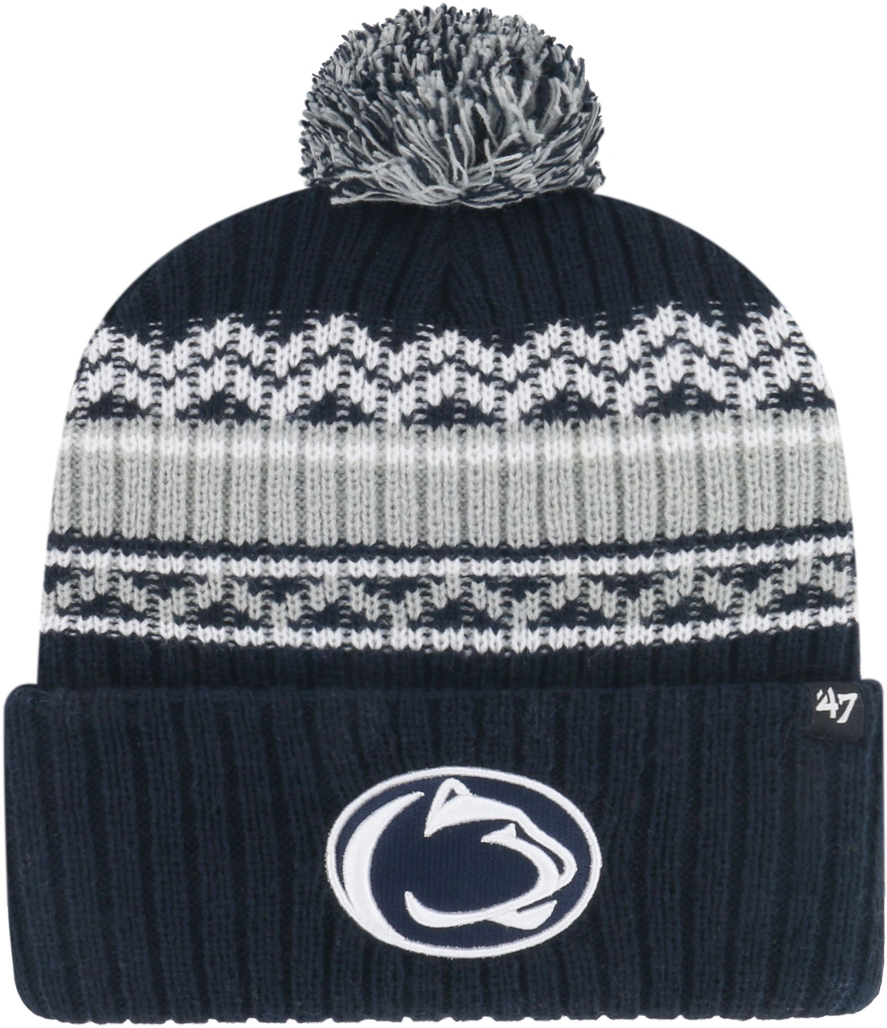 '47 Youth Penn State Nittany Lions Navy Kids Vortex Cuffed Knit Beanie product image