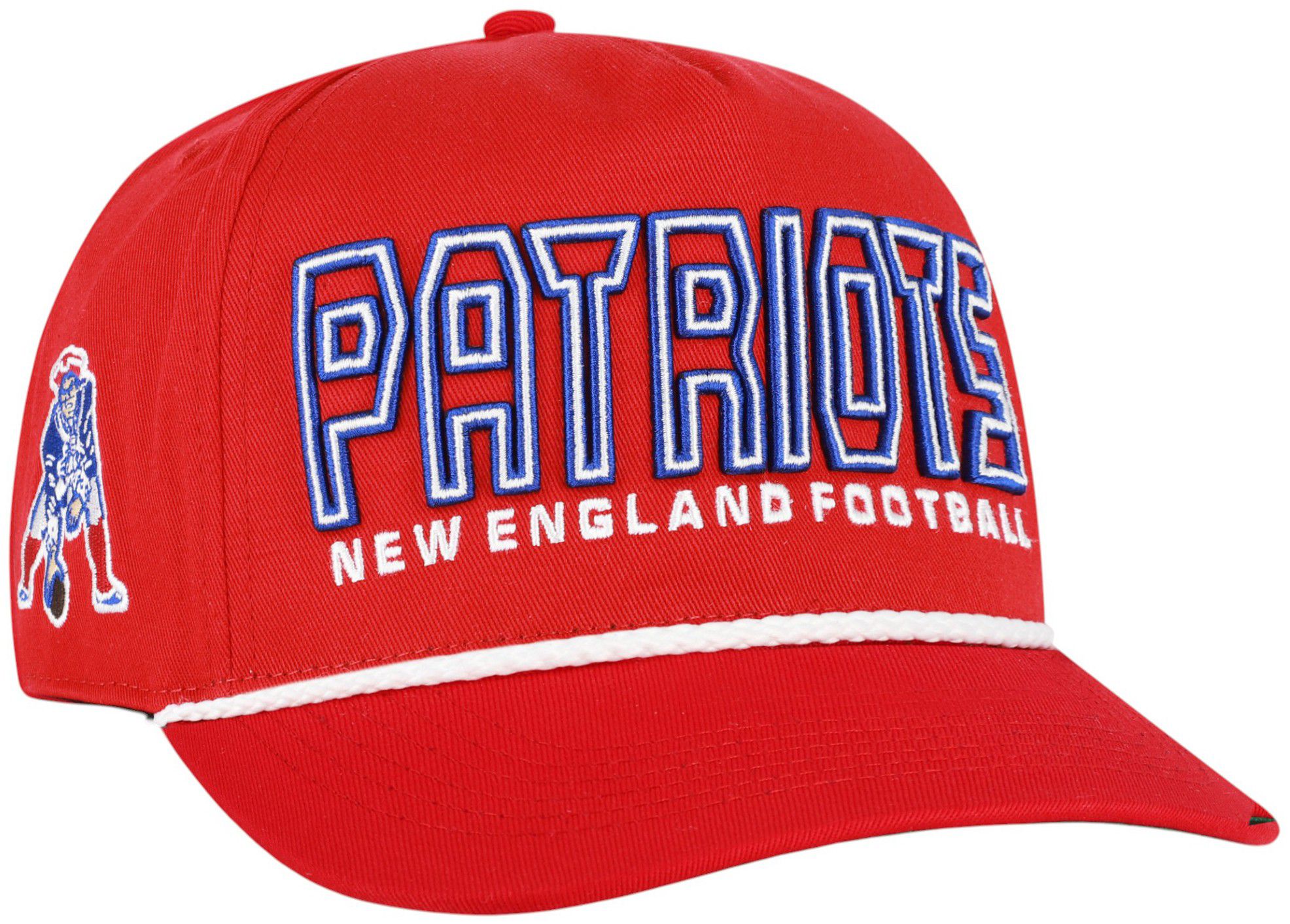 47 Youth New England Patriots Red Byline Throwback Hitch Adjustable Hat product image