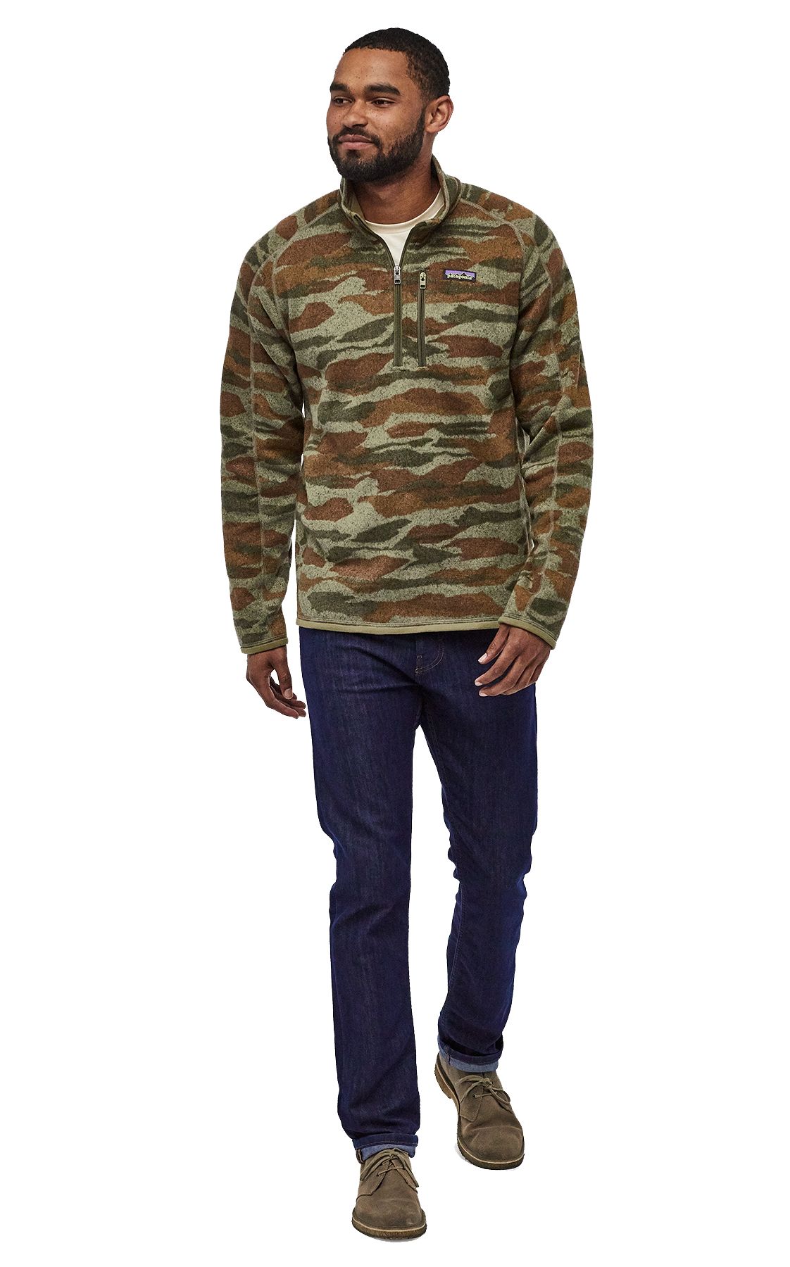 patagonia better sweater camo