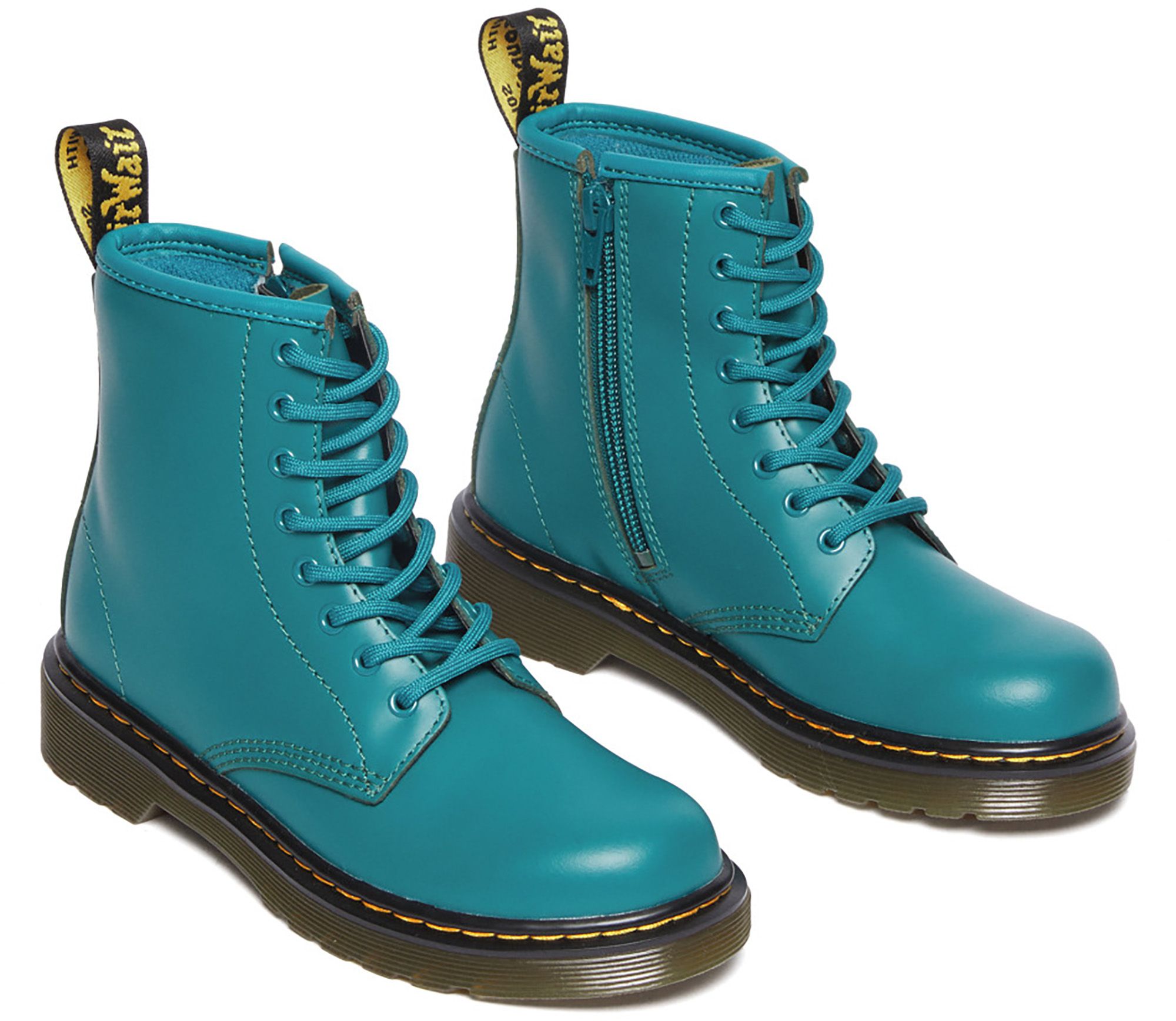 Dr. Martens Youth 1460 Thrift Punk Romario Leather Boots product image