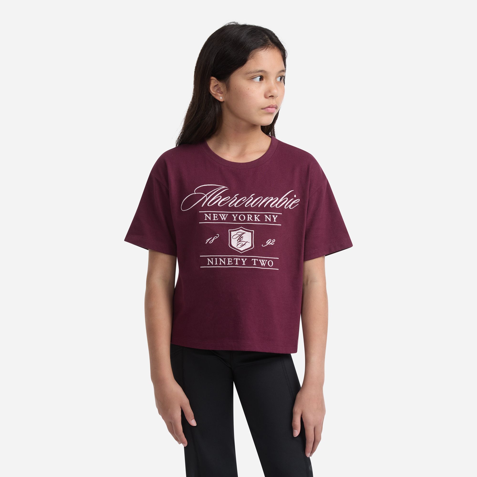 abercrombie kids boxy tee product image