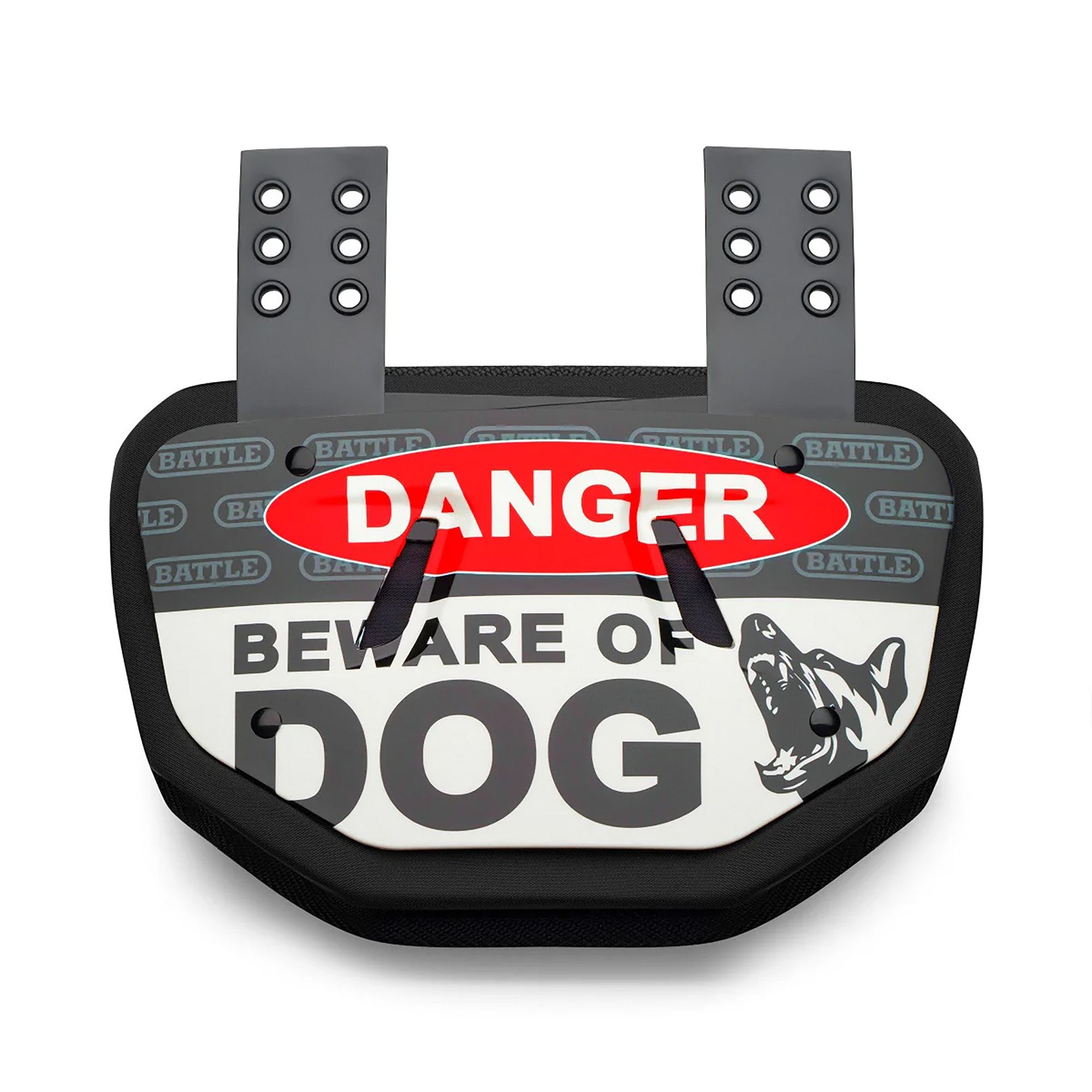 Battle Youth "Beware of the Dog" Football Back Plate product image