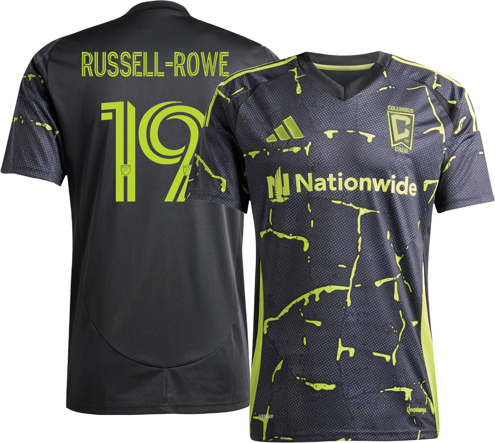 adidas Adult Columbus Crew Jacen Russel-Rowe #19 2025 Secondary Replica Jersey product image