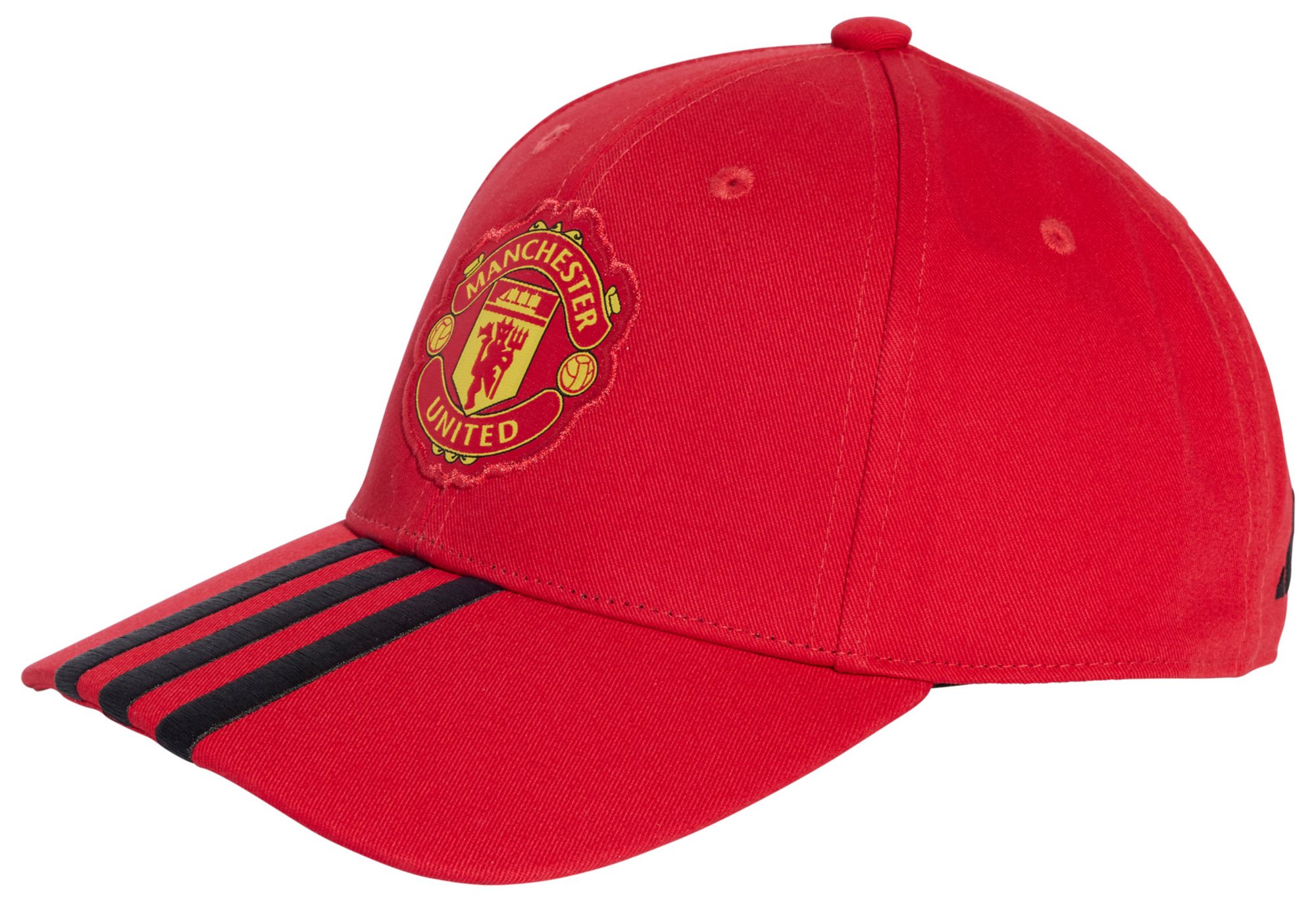 adidas Adult Manchester United Red Logo Slouch Adjustable Hat product image