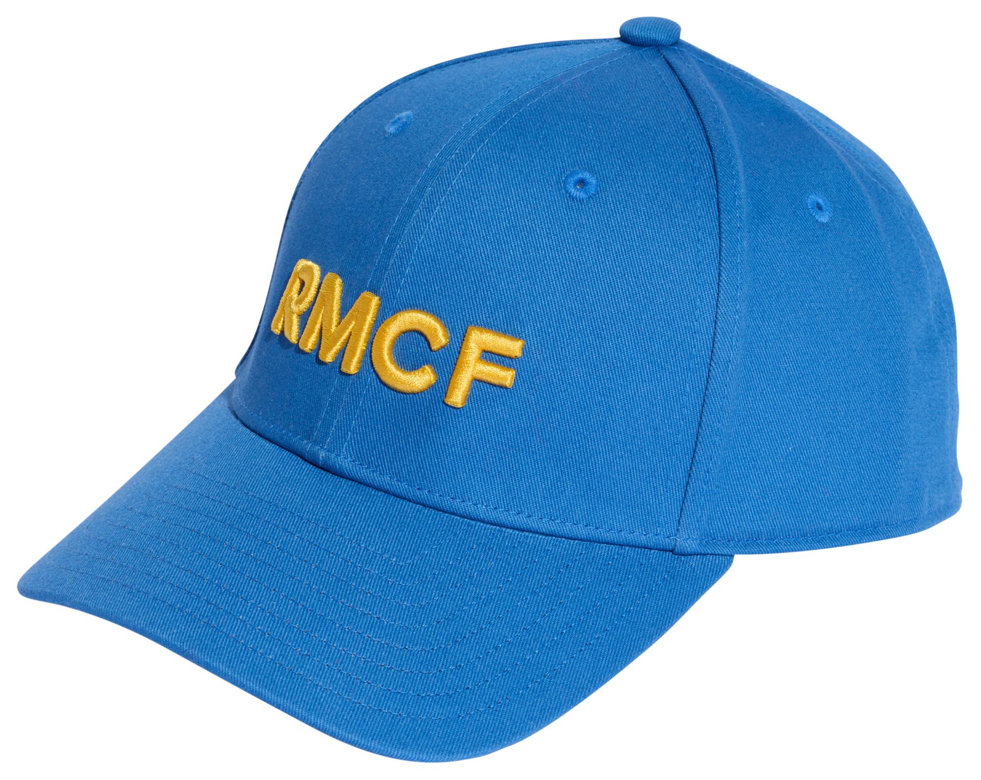 adidas Adult Real Madrid 2025 Blue Logo Slouch Adjustable Hat product image