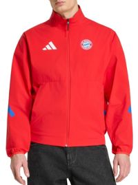 adidas Adult Bayern Munich Red 2026 Prematch Anthem Full-Zip