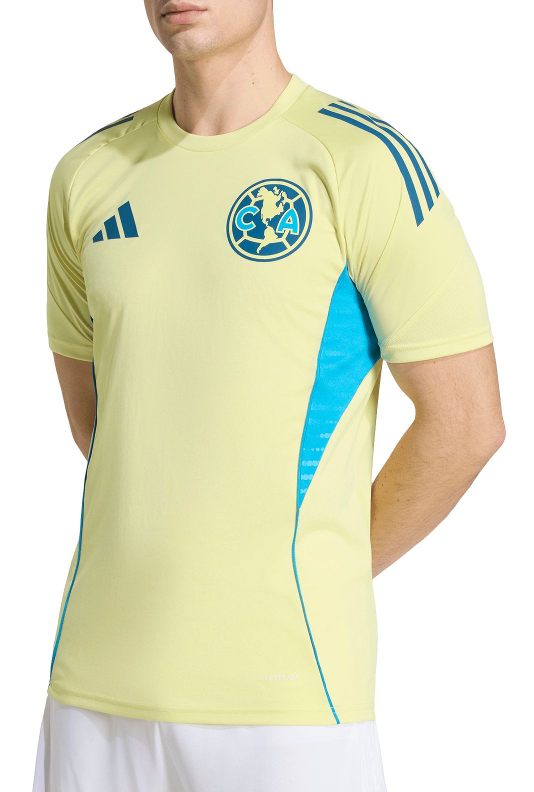 adidas Adult 2025 Club America Yellow Training Jersey product image