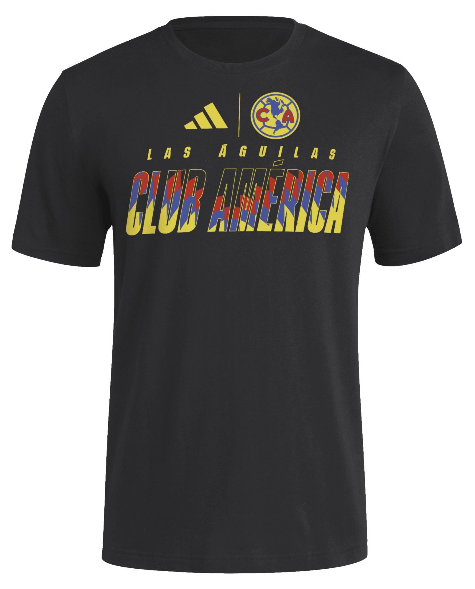 adidas Adult 2025 Club America Black Club Motto T-Shirt product image