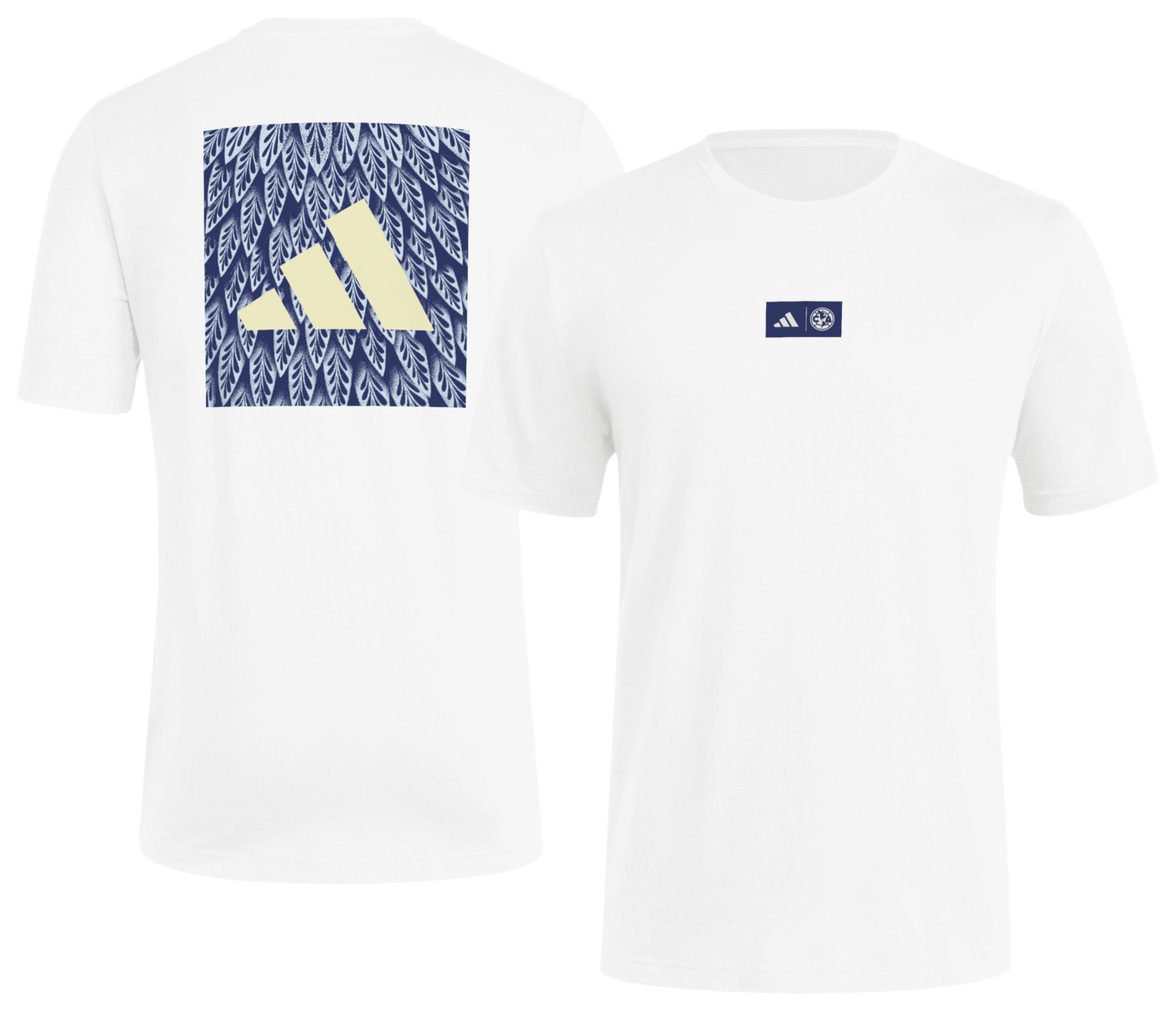 adidas Adult 2025 Club America White Lock Up T-Shirt product image