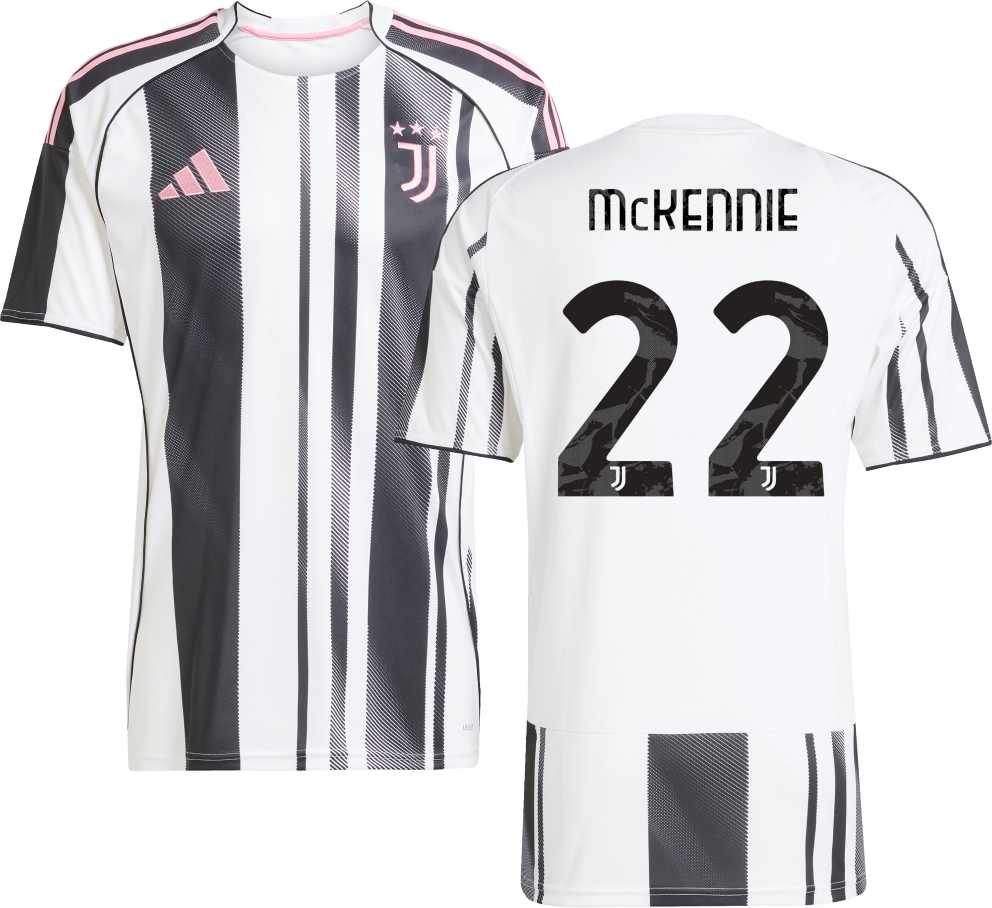 adidas Adult Juventus Weston McKennie #22 2025-26 Home Replica Jersey product image