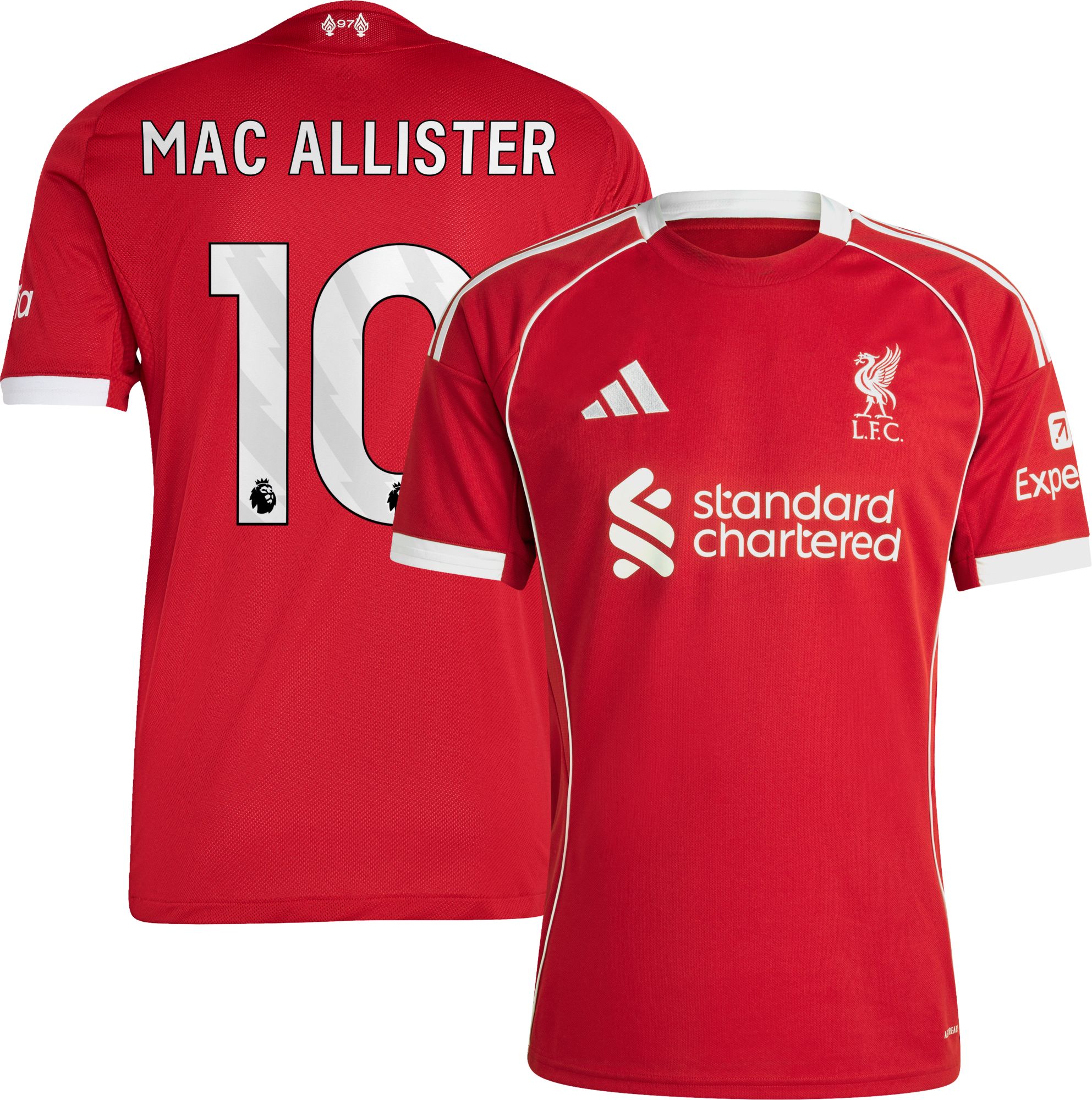 adidas Adult Liverpool FC Alexis Mac Allister #10 2025 Home