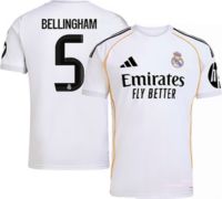 売れ筋商品|||アディダス カットソー トップス レディース Women's Jude Bellingham White Real Madrid 2024/25  Replica Player Jersey White Women's adidas Jude Bellingham White Real Madrid 2025/26