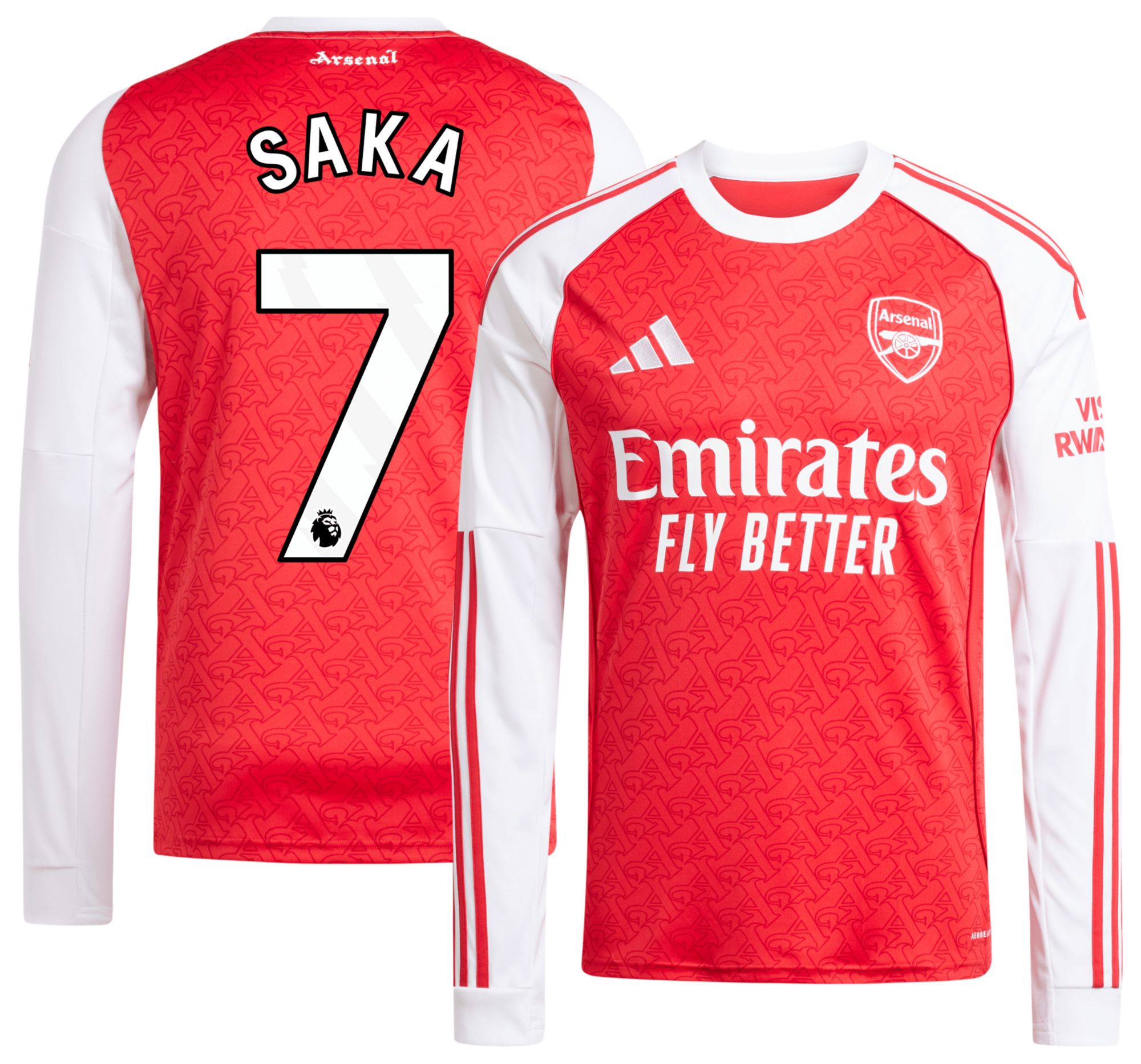 adidas Adult Arsenal Bukayo Saka #7 2025 Home Replica Jersey product image