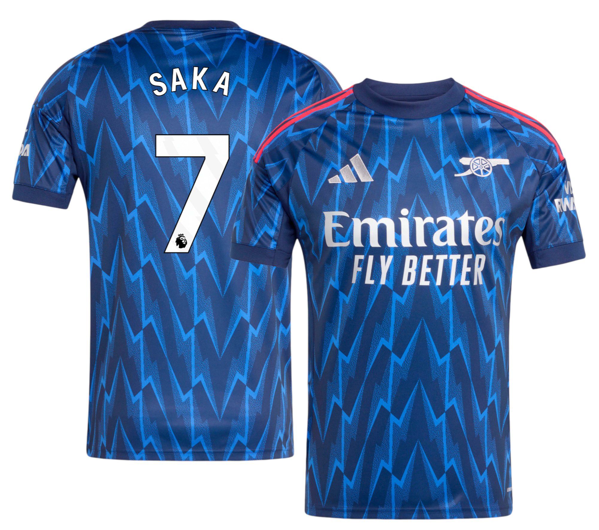 adidas Adult Arsenal Bukayo Saka #7 Away Replica Jersey product image