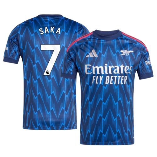 adidas Youth Arsenal Bukayo Saka #7 2025 Home Replica Jersey