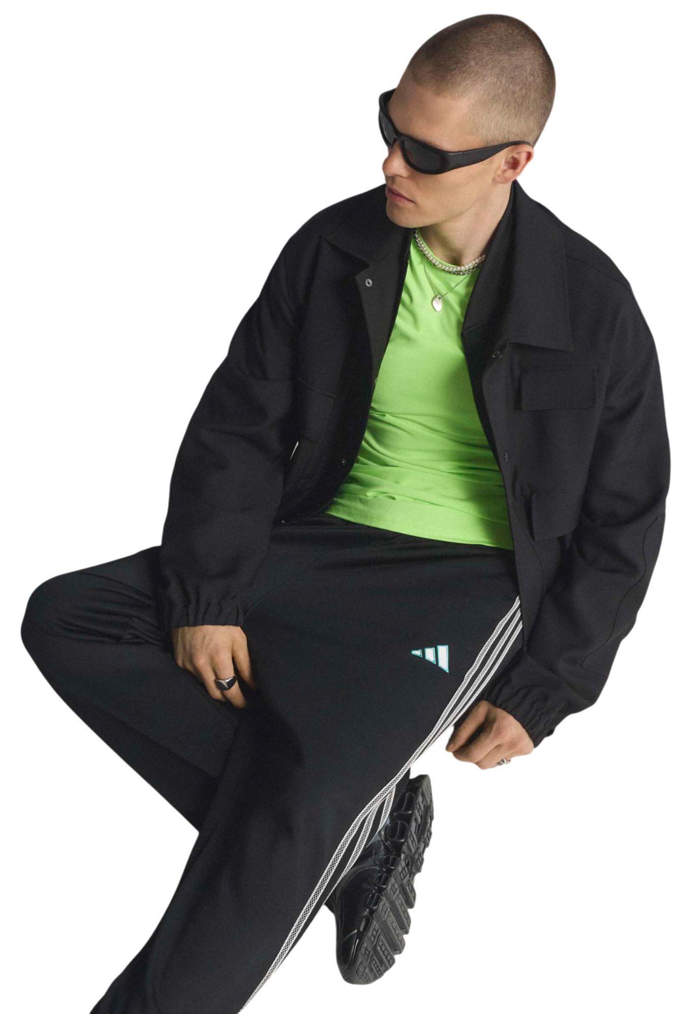 adidas Adult Mercedes Black Pants product image