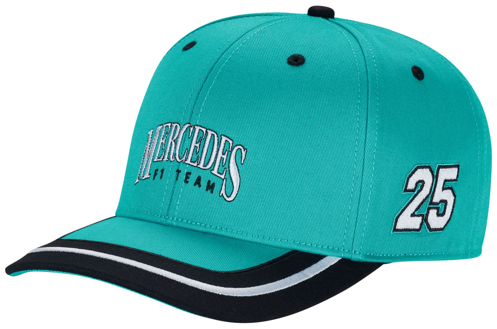 adidas Adult Mercedes F1 Teal Las Vegas Snapback Adjustable Hat product image