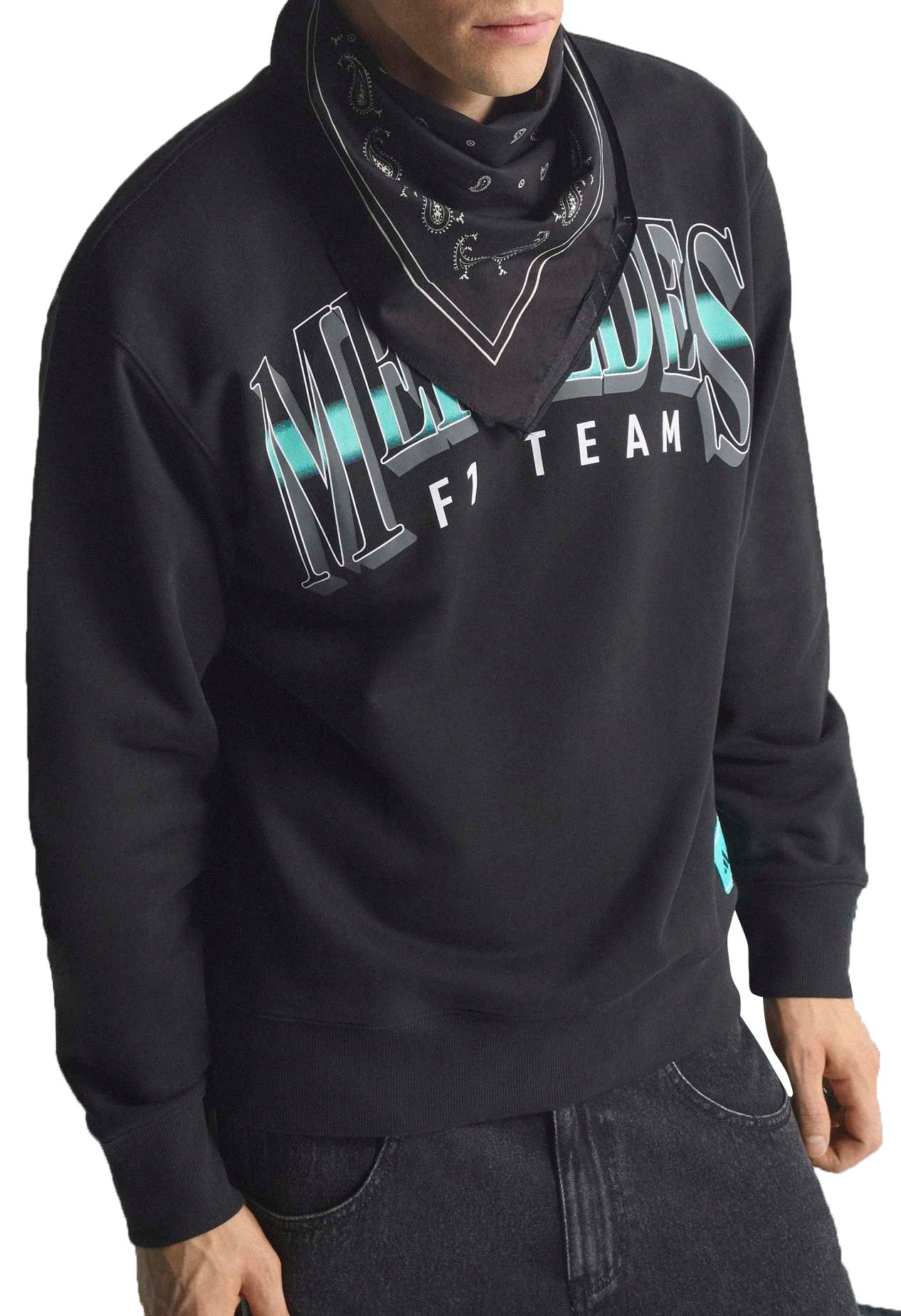 adidas Adult Mercedes Black Crewneck product image