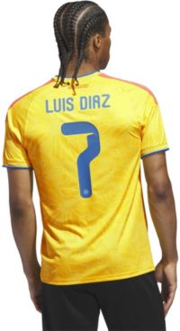 adidas Adult Colombia Luis Diaz #7 2026 Home Authentic Jersey