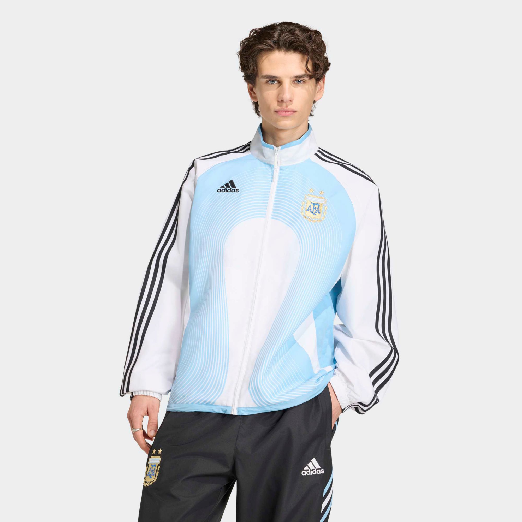 adidas Adult Argentina 2006 Bring Back Vintage Home Track Jacket product image