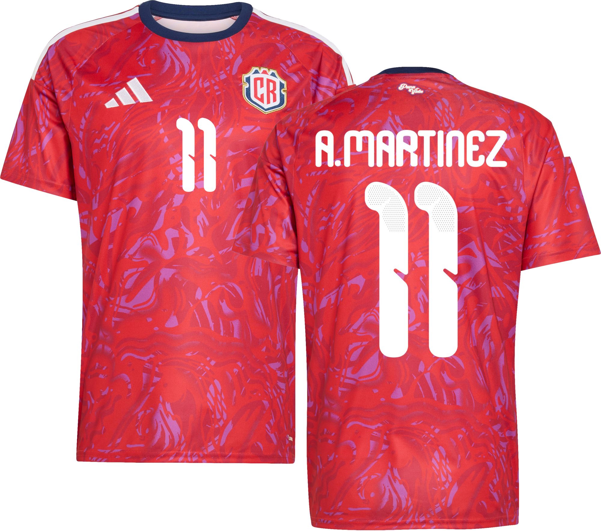 adidas Adult Costa Rica Alonso Martinez #11 2026 Home Replica Jersey product image