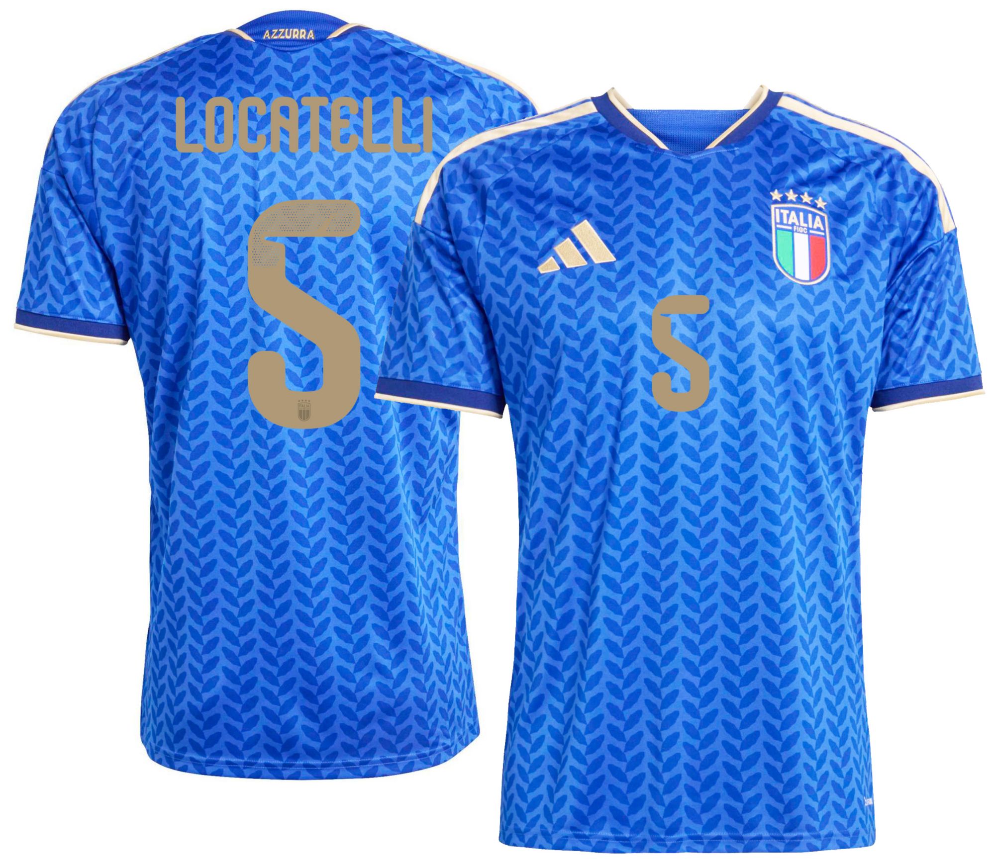 adidas Adult Italy Manuel Locatelli #5 2026 Home Replica Jersey product image
