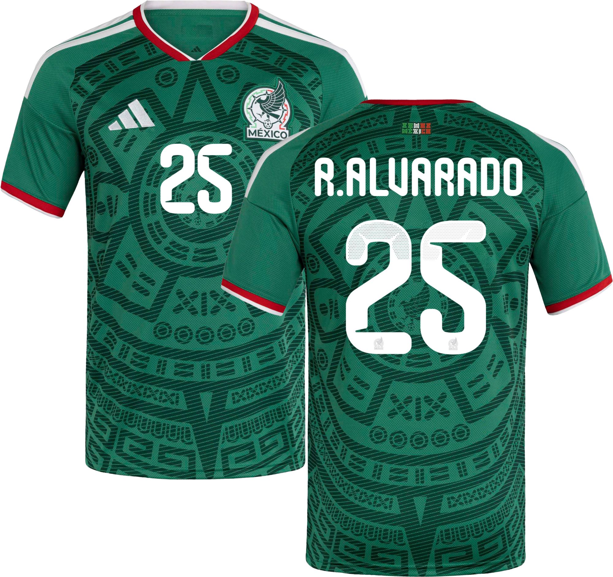 adidas Adult Mexico Roberto Alvarado #25 2026 Home Replica Jersey product image