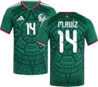 adidas Adult Mexico Marcel Ruiz #14 2026 Home Replica Jersey