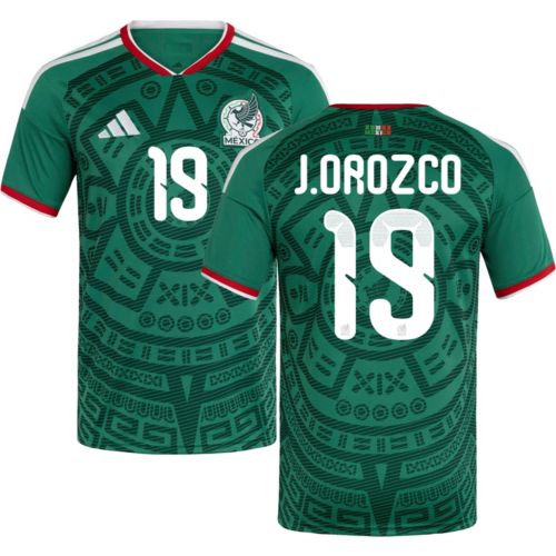 adidas Adult Mexico Raúl Jiménez #9 White 2026 Away Replica Jersey
